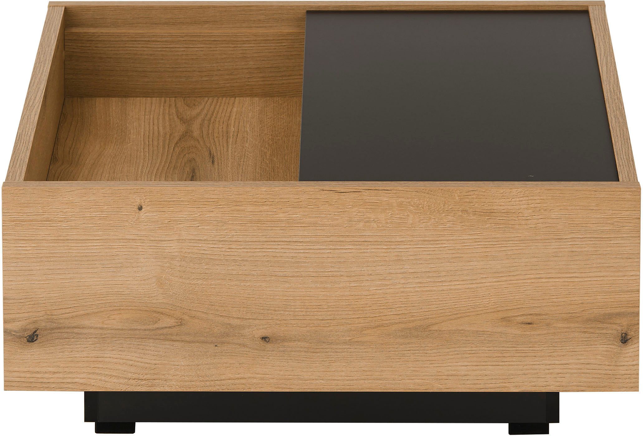 Home affaire Couchtisch Soleto, Beistelltisch, Wohnzimmertisch, Sofatisch, Tisch, vielseitig einsetzbar, ausreichend Stauraum, variable Tischplatte