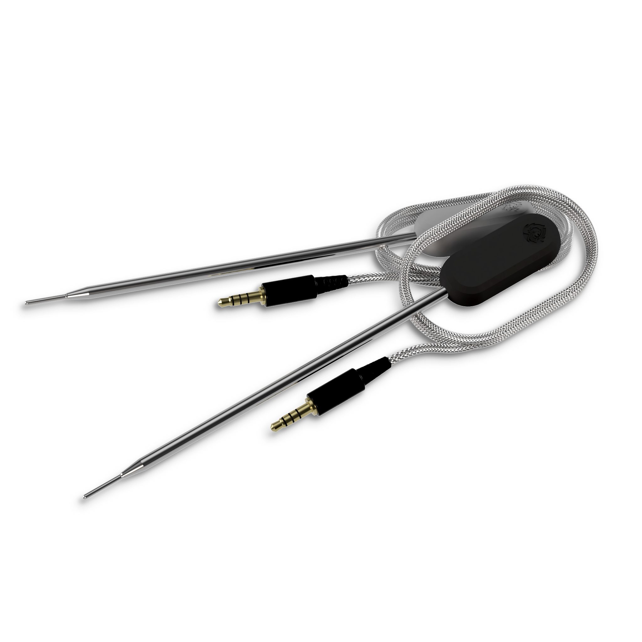 BURNHARD® Grillthermometer Einstich-Temperatursonden Set 2-tlg., passend für GRANT Gasgrill