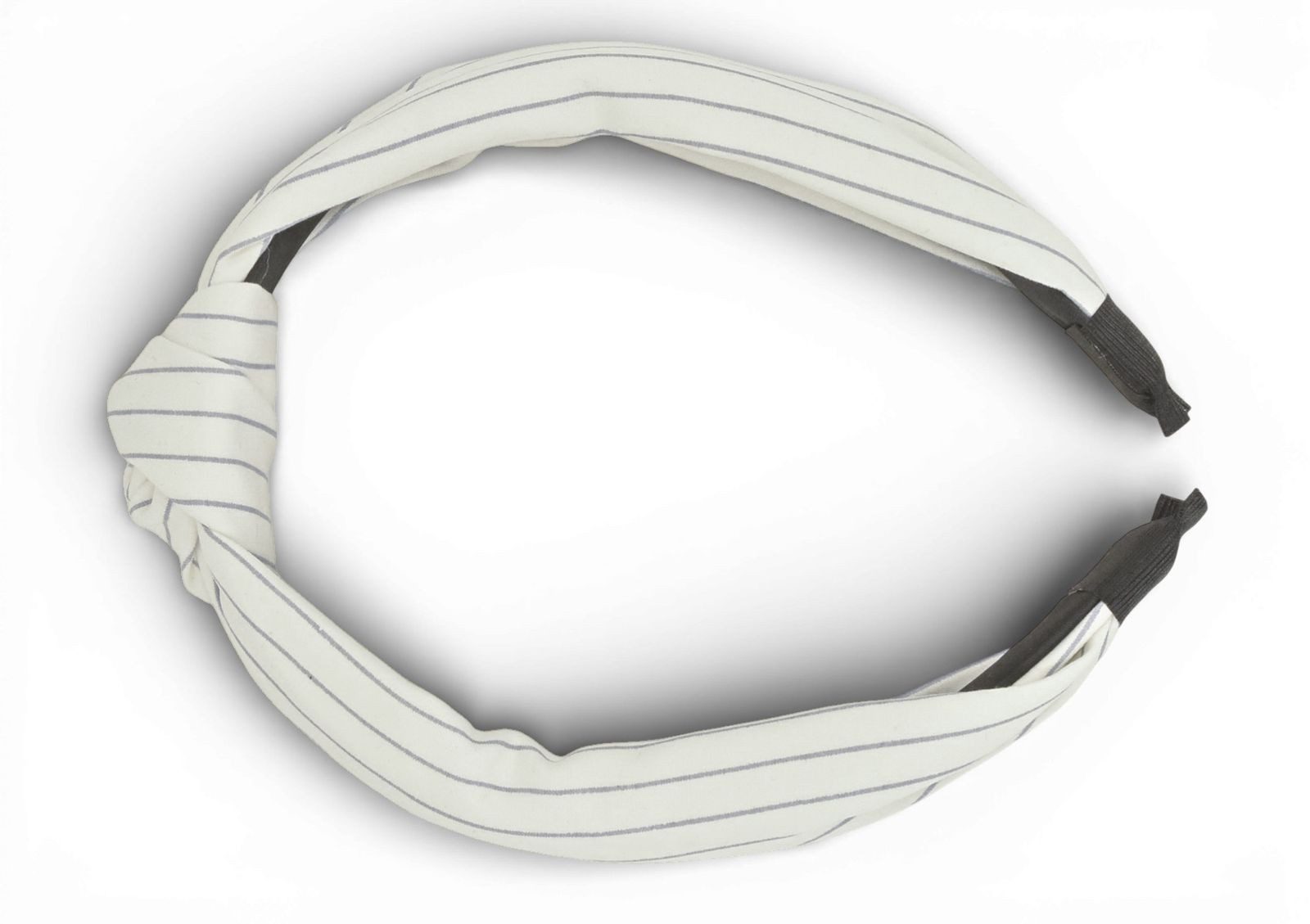 styleBREAKER Haarband, 1-tlg., Haarreif Gestreift mit Twist Knoten