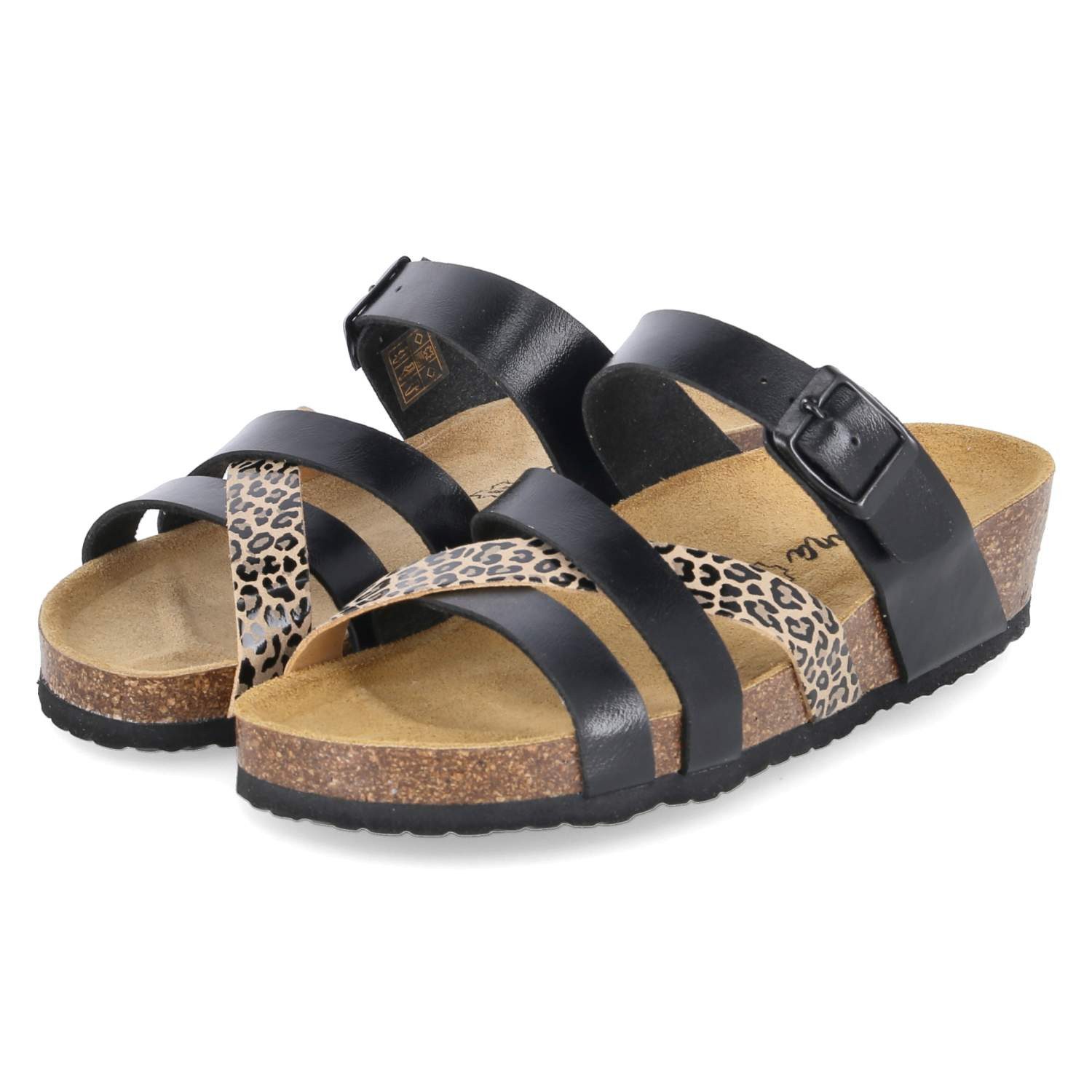 Beliana Beliana 1710/LR01/LR01/Esten.No.3/LR01 Damen Synthetik black Pantolette
