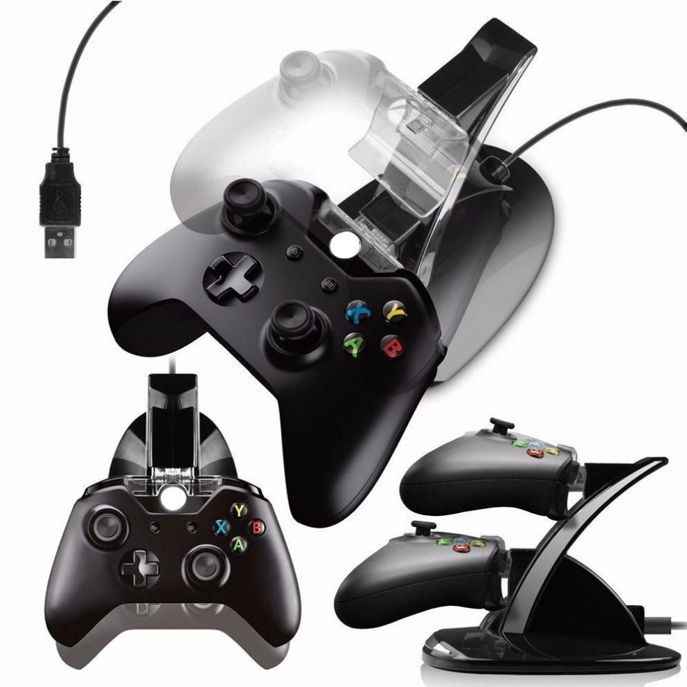 Konsolen-Ladeaufsteller Controller Ladestation Ladegerät Ladeaufsteller passend für XBOX ONE