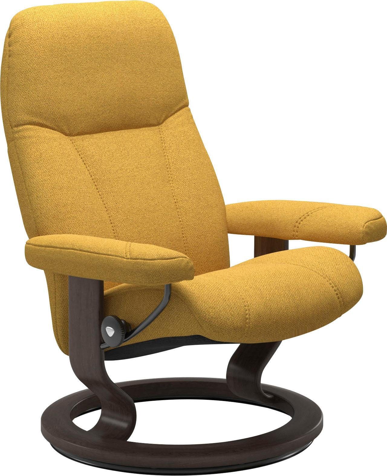 Relaxsessel Base, Gestell Wenge M, Größe Stressless® mit Consul, Classic