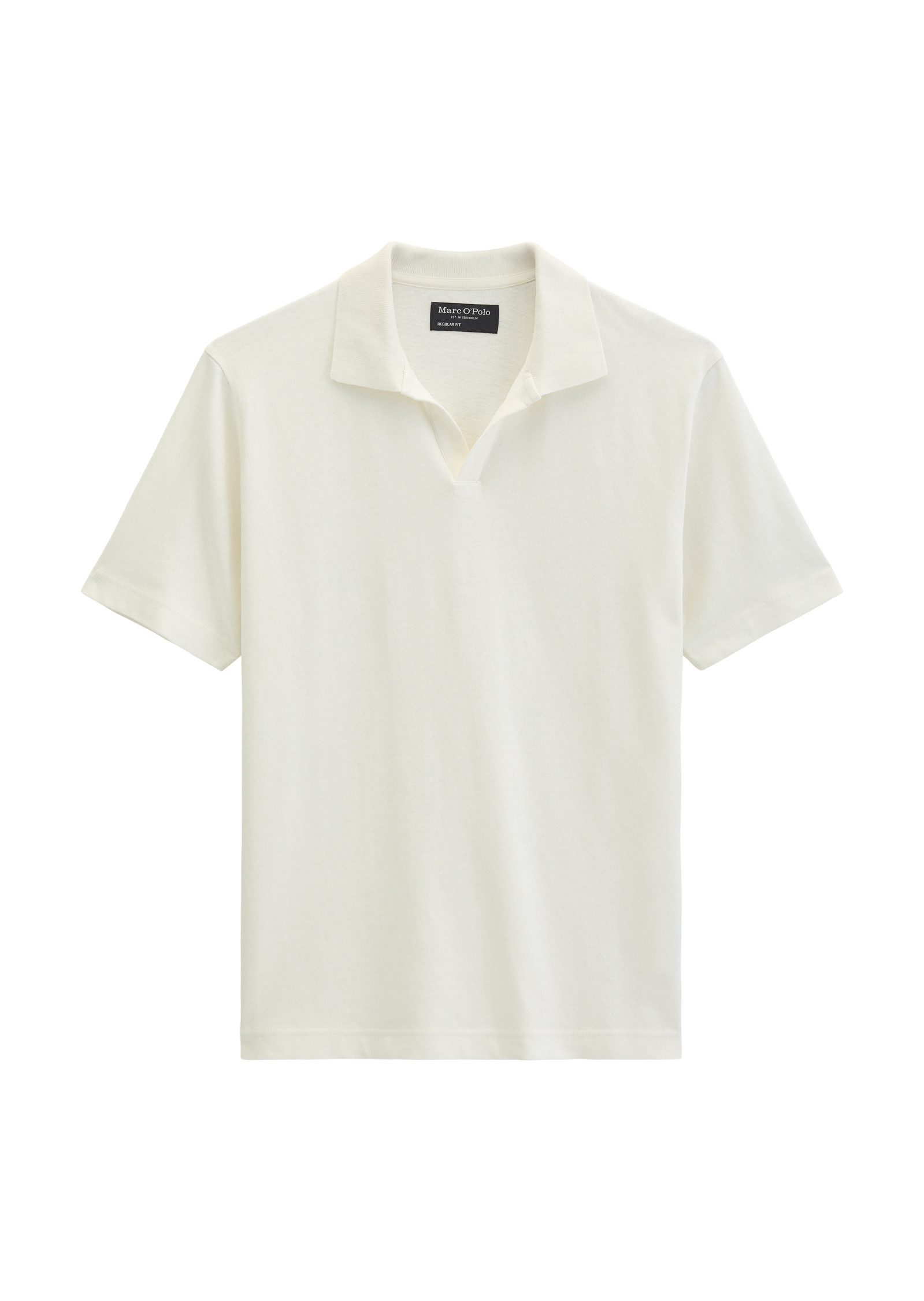 Poloshirt aus Baumwoll-Leinen-Mix