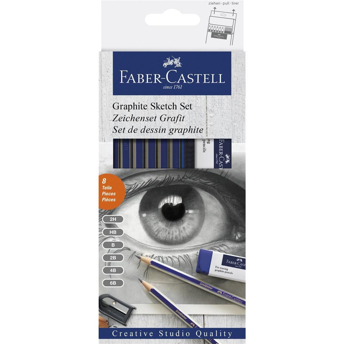 Faber-Castell Zeichenkohle Faber-Castell Goldfaber Zeichenset - Bleistift