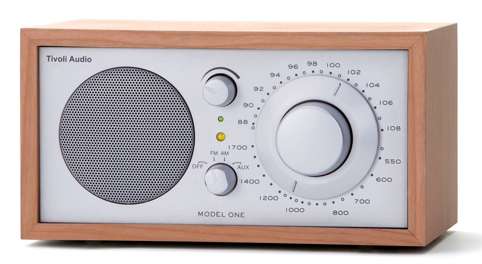 Tivoli Audio Model ONE Kirsche/Silber UKWRadio (AMTuner,FM/UKWTuner