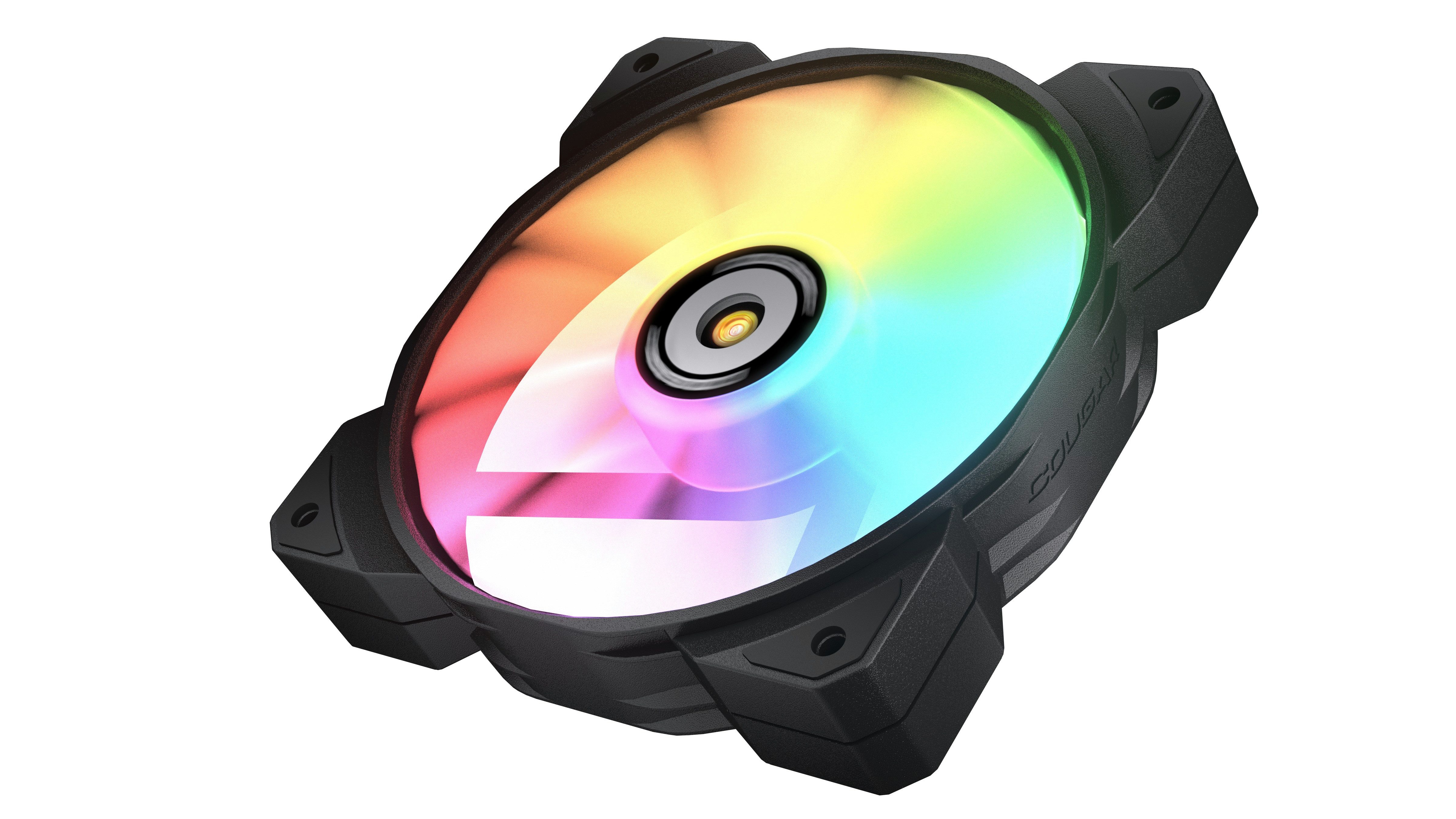Cougar Gehäuselüfter MHP 120 ARGB, Schwarz