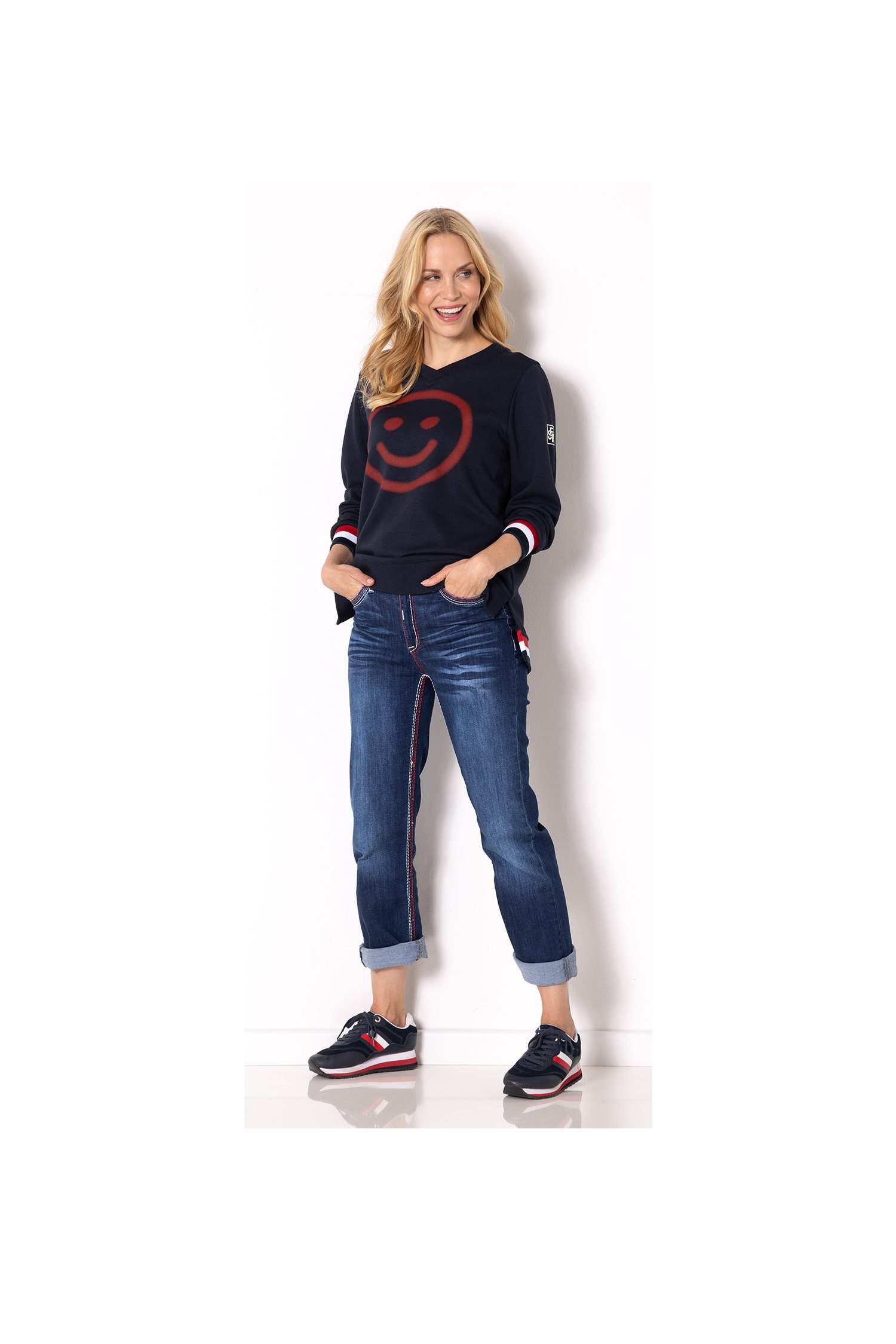 SER Sweatshirt Sweatshirt Frontprint W1260602 günstig online kaufen