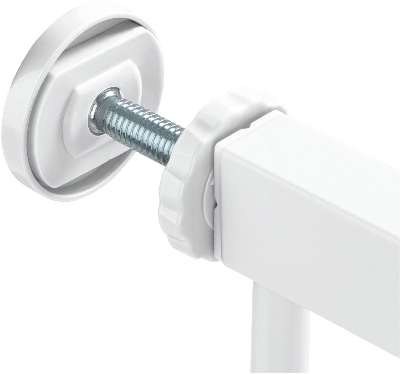 Hauck Türschutzgitter Open N Stop 2 Set inklusive Verlängerung 9 cm, White, günstig online kaufen