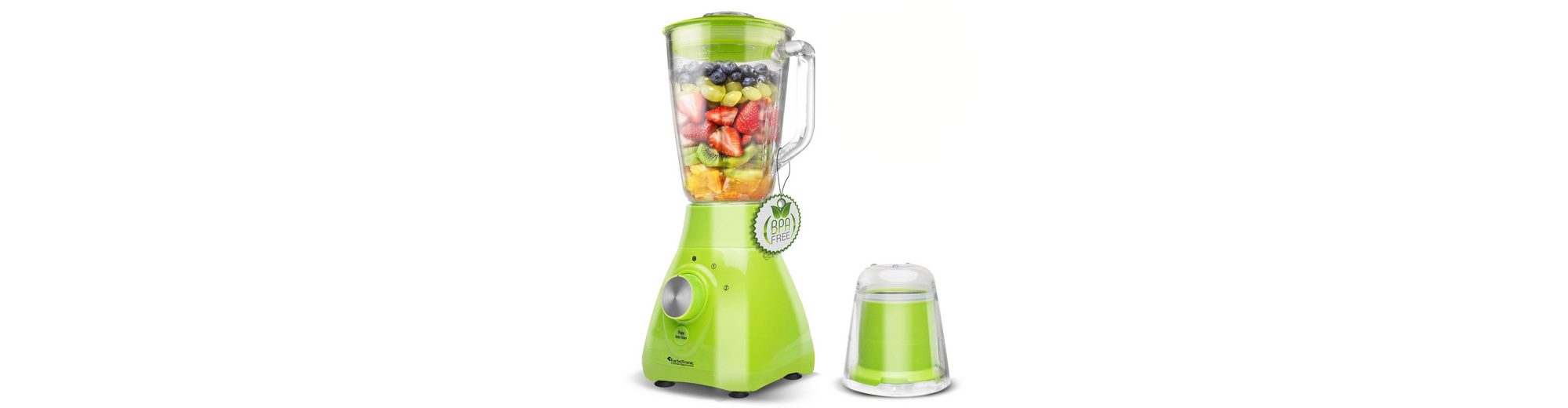 TurboTronic by ZLine Standmixer Standmixer mit Glasbehälter und