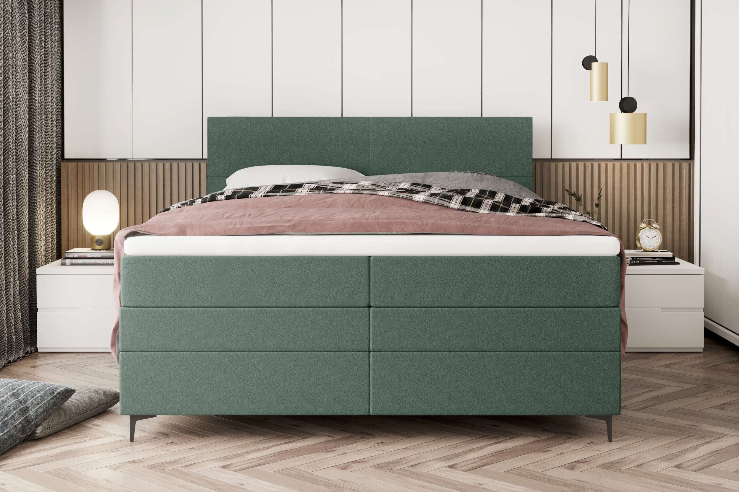 99rooms Boxspringbett Maximus (Schlafzimmerbett, Bett), 140/160/180 günstig online kaufen