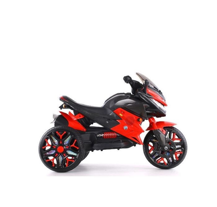 ES-Toys Elektro-Kindermotorrad Kinder Elektromotorrad Dreirad 5118 Belastbarkeit 30 kg Scheinwerfer Batterieanzeige Mp3 USB CB11592