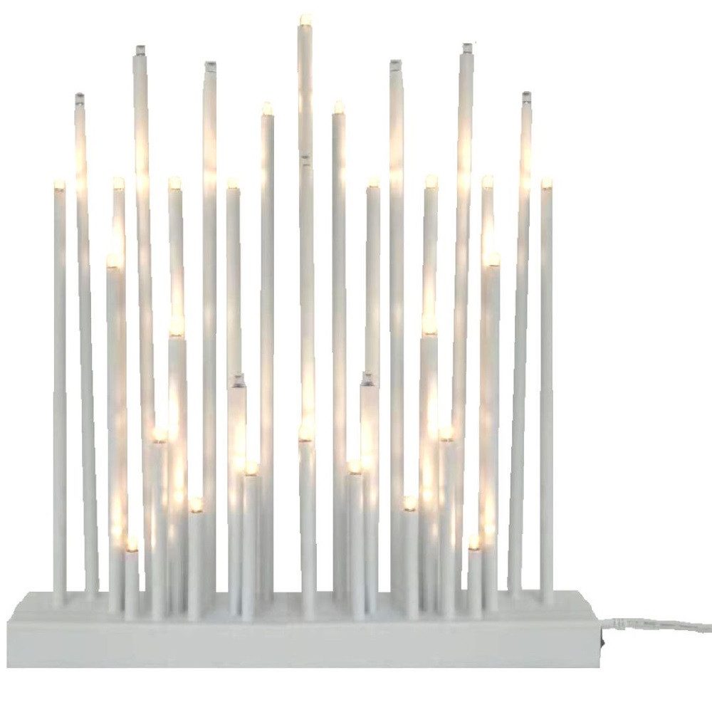 Seasonals LED Fensterleuchter 1090 LED-Metalleuchter "Shift" weiß Herz / St günstig online kaufen