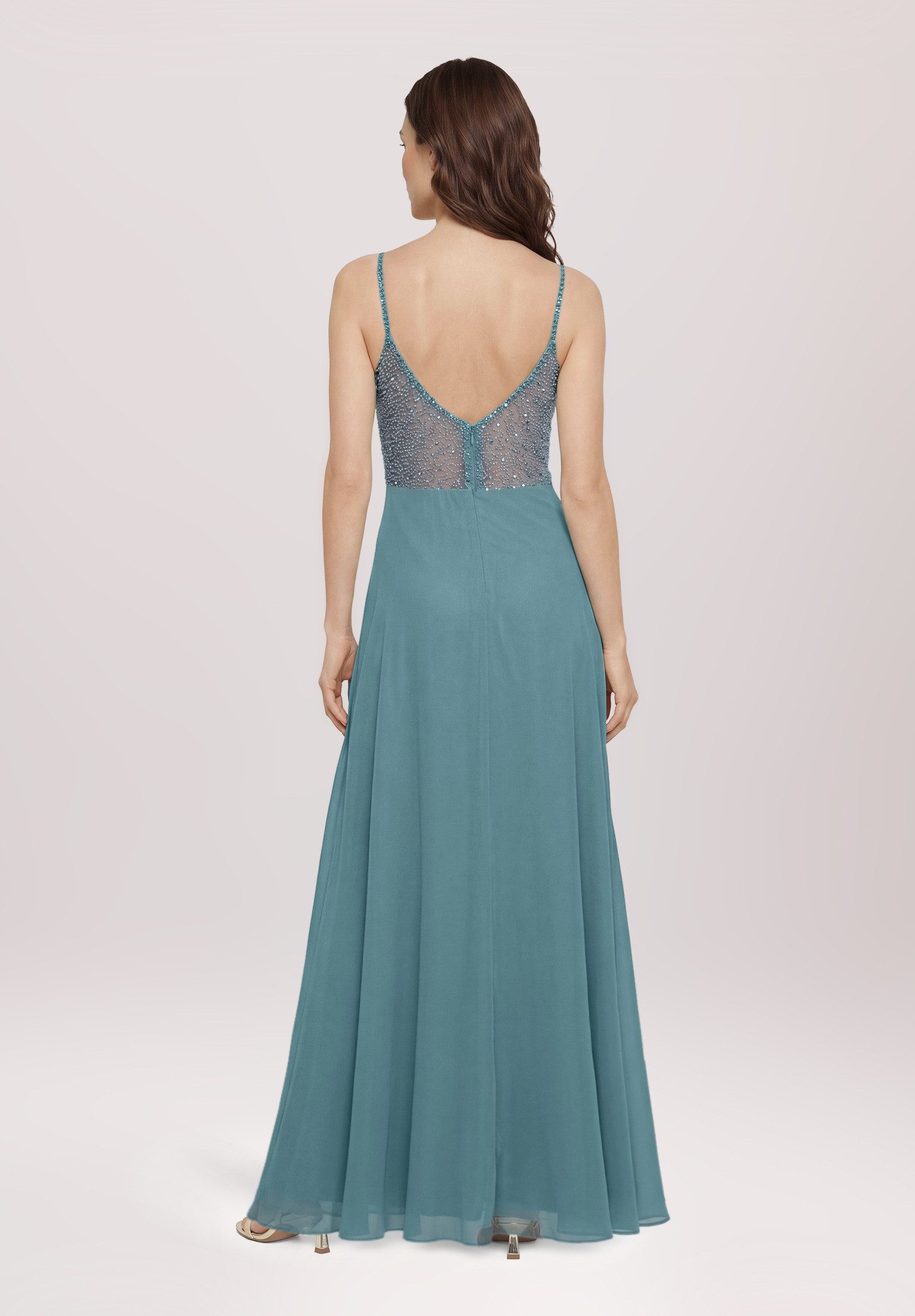 Vera Mont Abendkleid Damen mit Stickerei – Bild 3 von 5