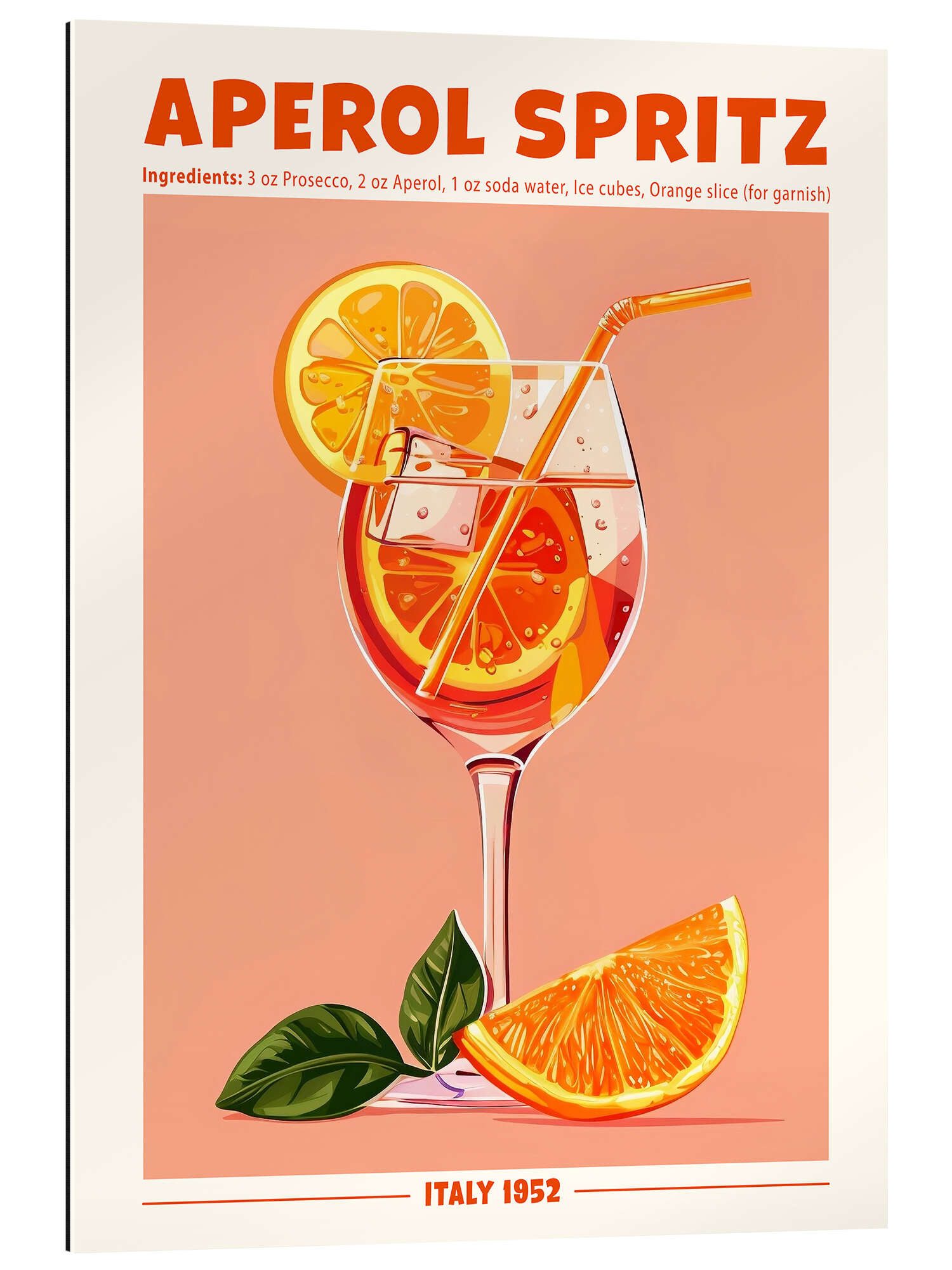 Posterlounge Wandbild Aperol Spritz, Italien 1952, günstig online kaufen