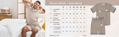 Henry Terre Schlafanzug Pyjama Set Shorty - Athletics Original