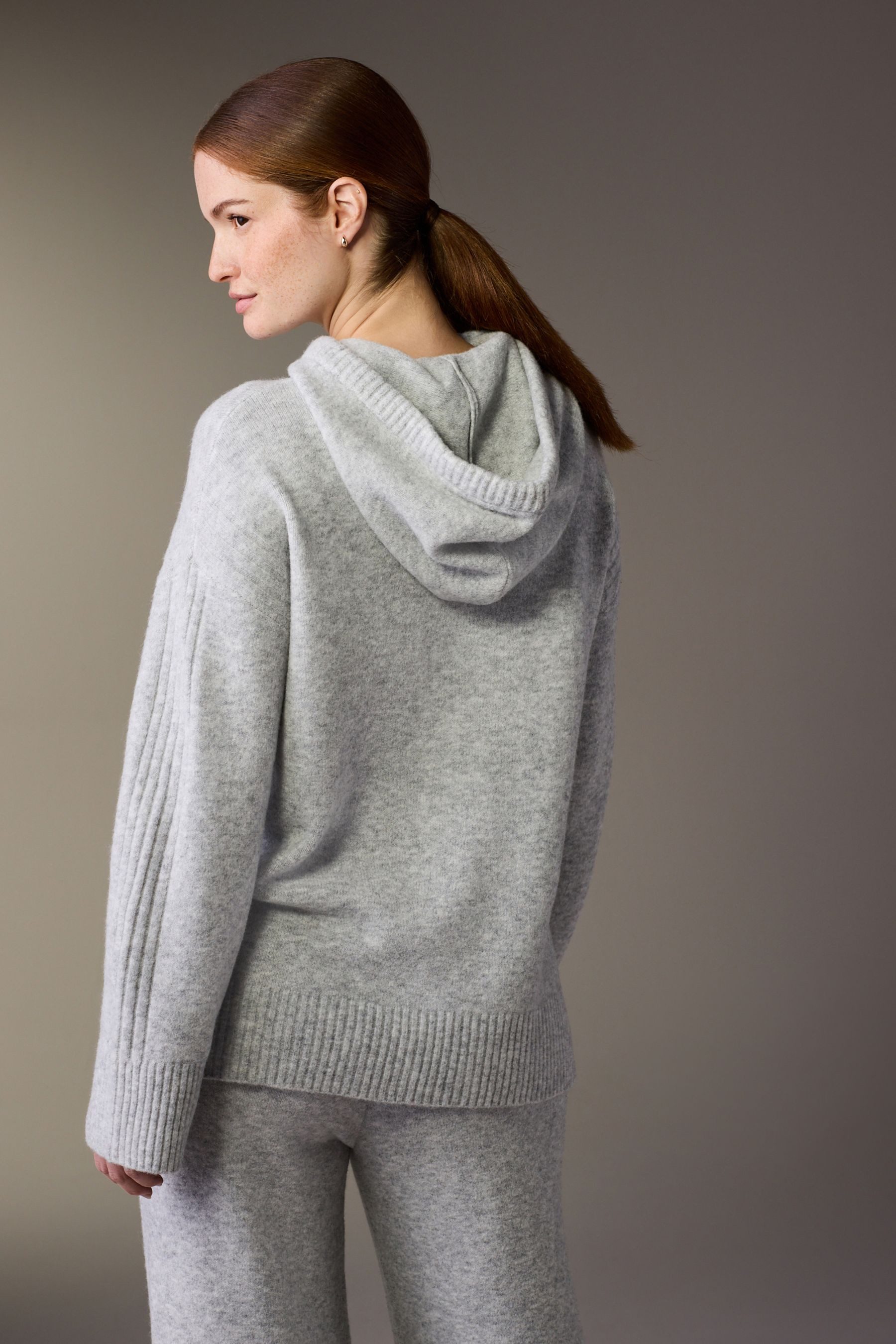 Next Strickpullover Gestricktes Hoodie, Umstandsmode (1-tlg)