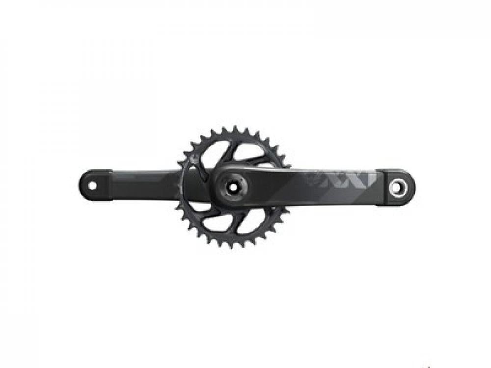 Fahrradkurbel SRAM XX1 Eagle DUB Kurbelgarnitur 175 mm 34T schwarz - leichte 1x12-Pe