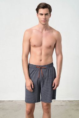 Vamp Pyjamashorts UOMO di VAMP (Set, 1-tlg., Set) Herren Homewearhose Schlafanzughose Shorts Pyjamahose Baumwolle