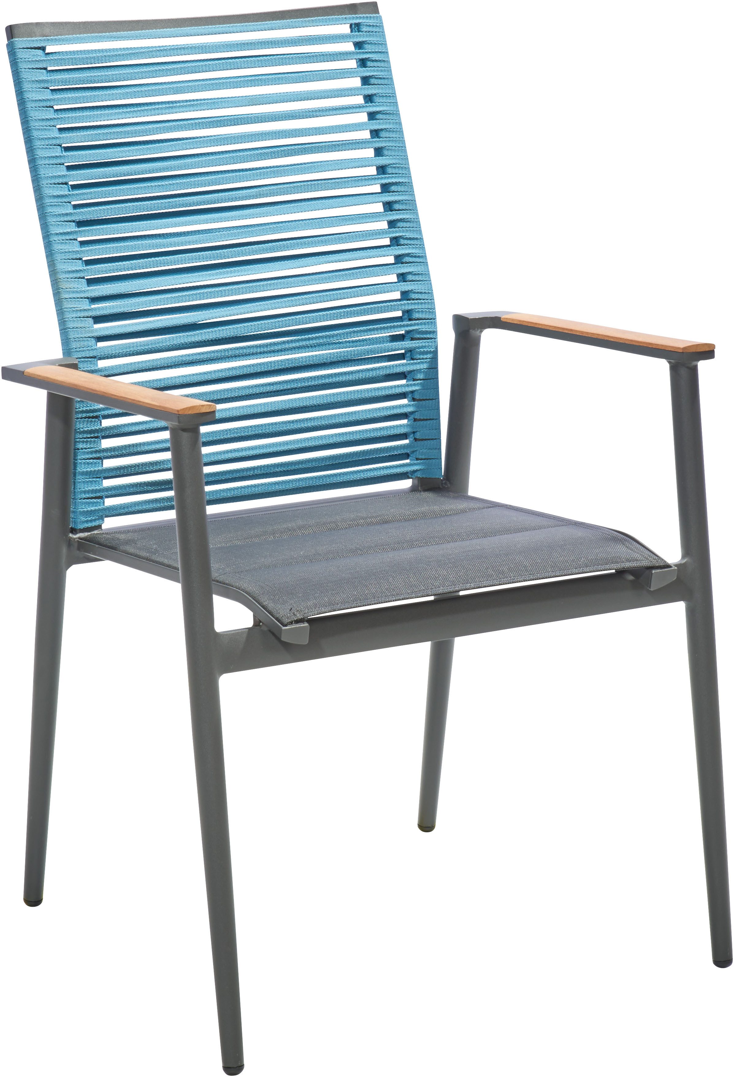 Musterring 4-Fußstuhl Freilicht Armlehnstuhl (1 St)