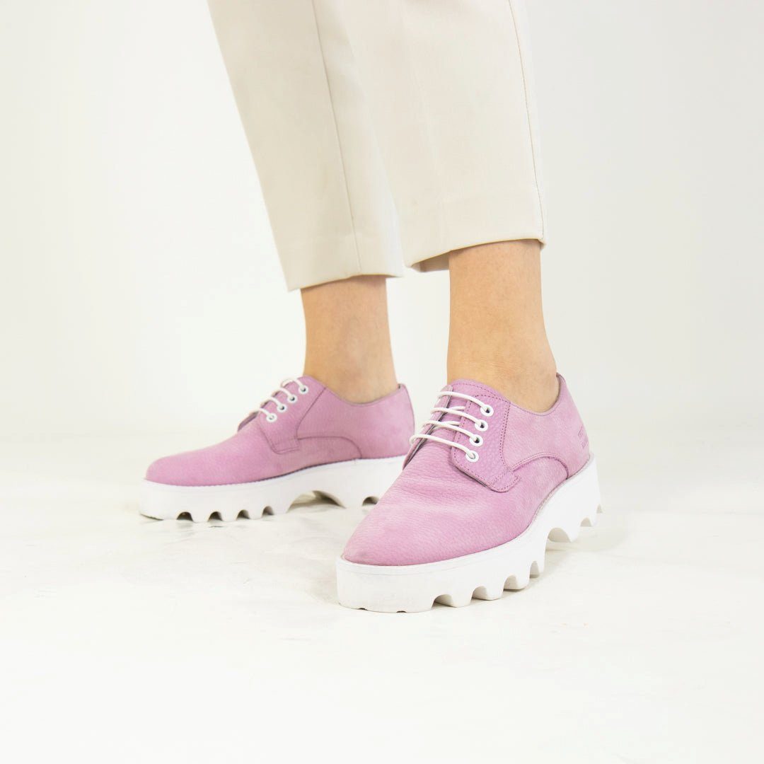 Melvin & Hamilton Como Eyelet 13 Schnürschuh Jade White Mauve