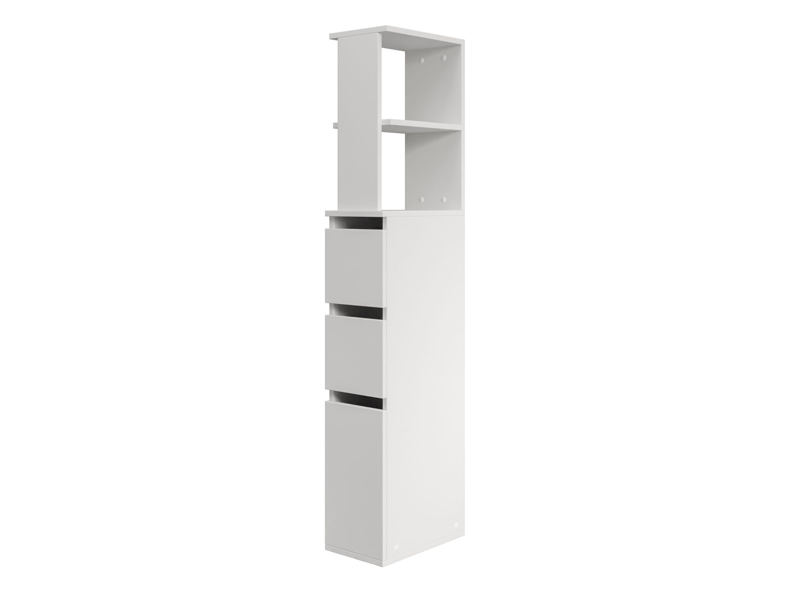 MIRJAN24 Hochschrank Roza (mit 2 Schubladen) 33x20x136 cm