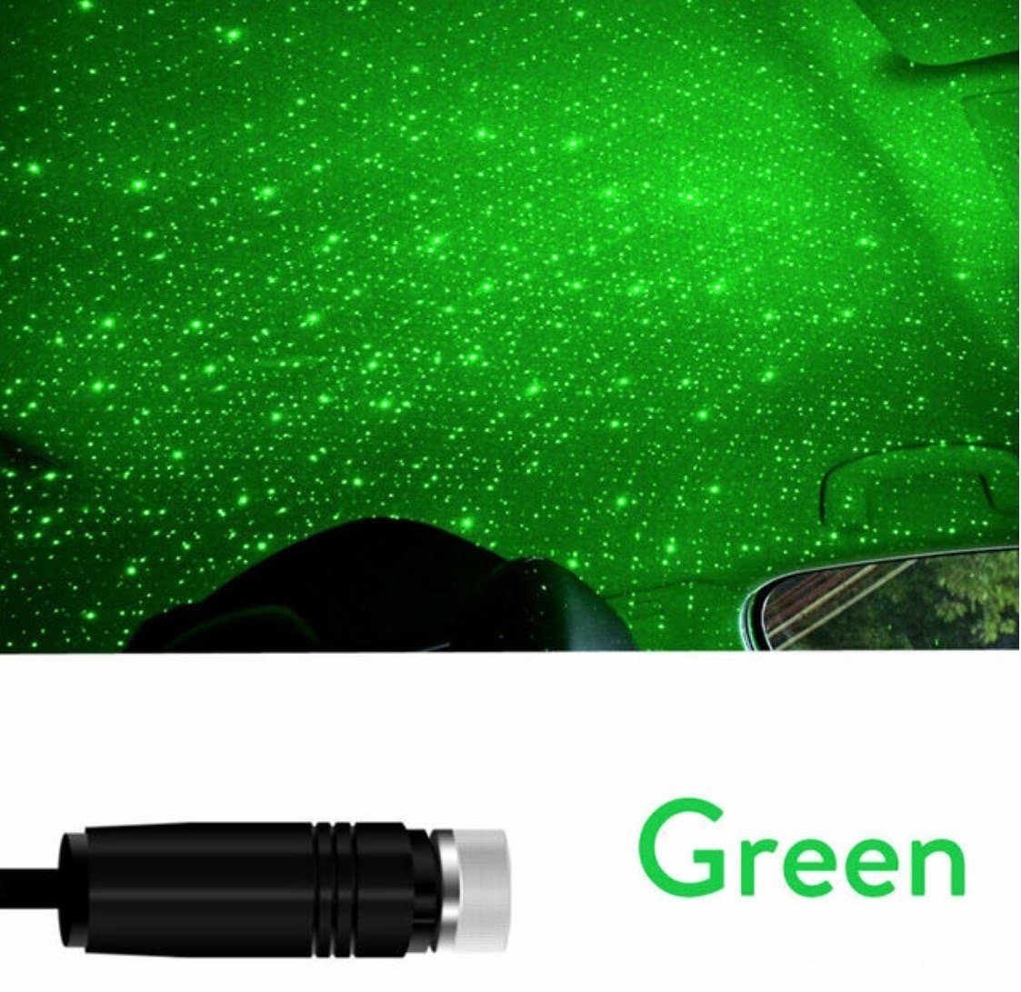 Stelby LED-Sternenhimmel Auto Grün -verschiedene Sternenhimmel Usb-Projektor USB Farboptionen