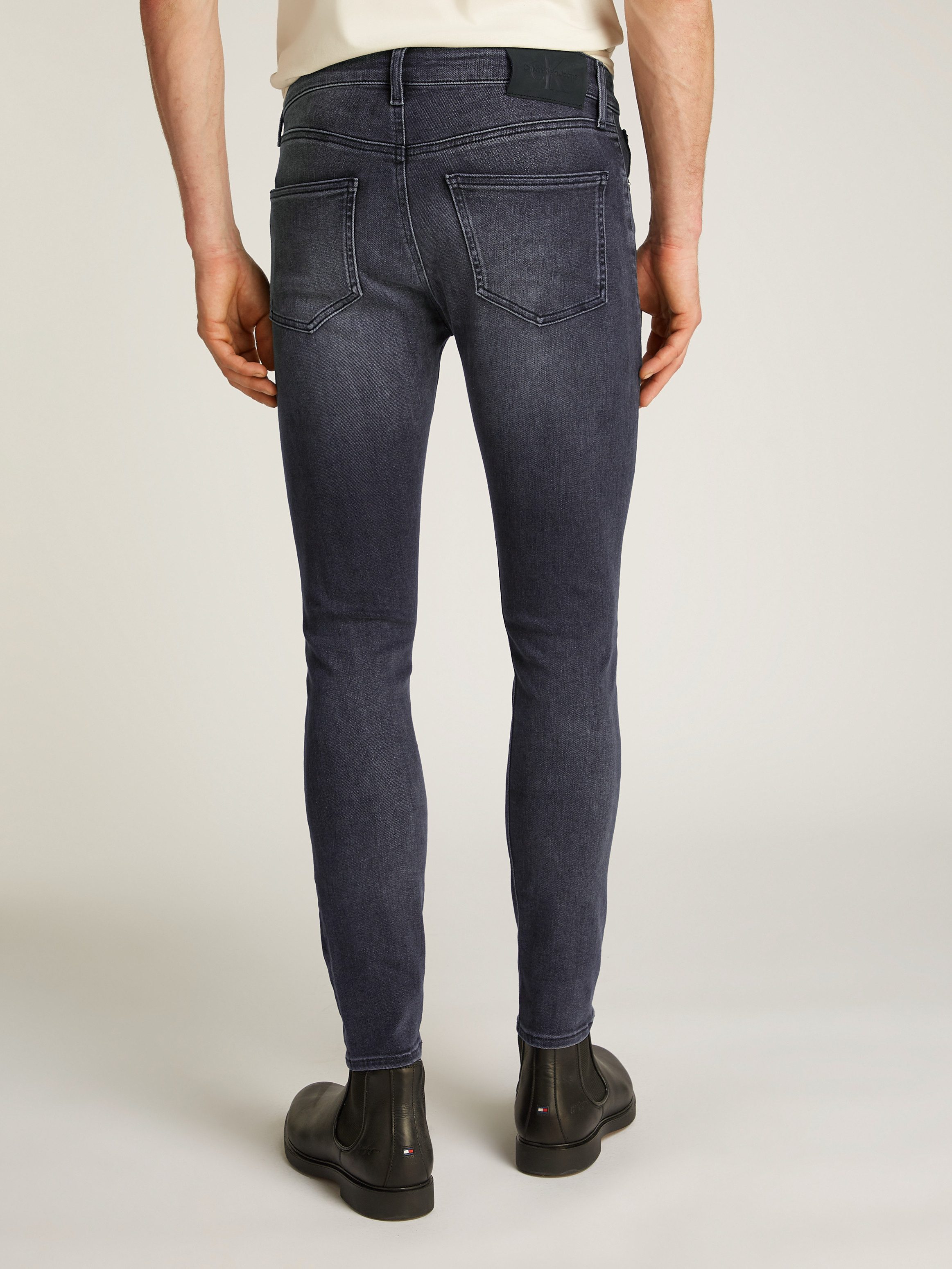 Calvin Klein Jeans Stretch-Jeans SKINNY Coinpocket, Logostickerei günstig online kaufen