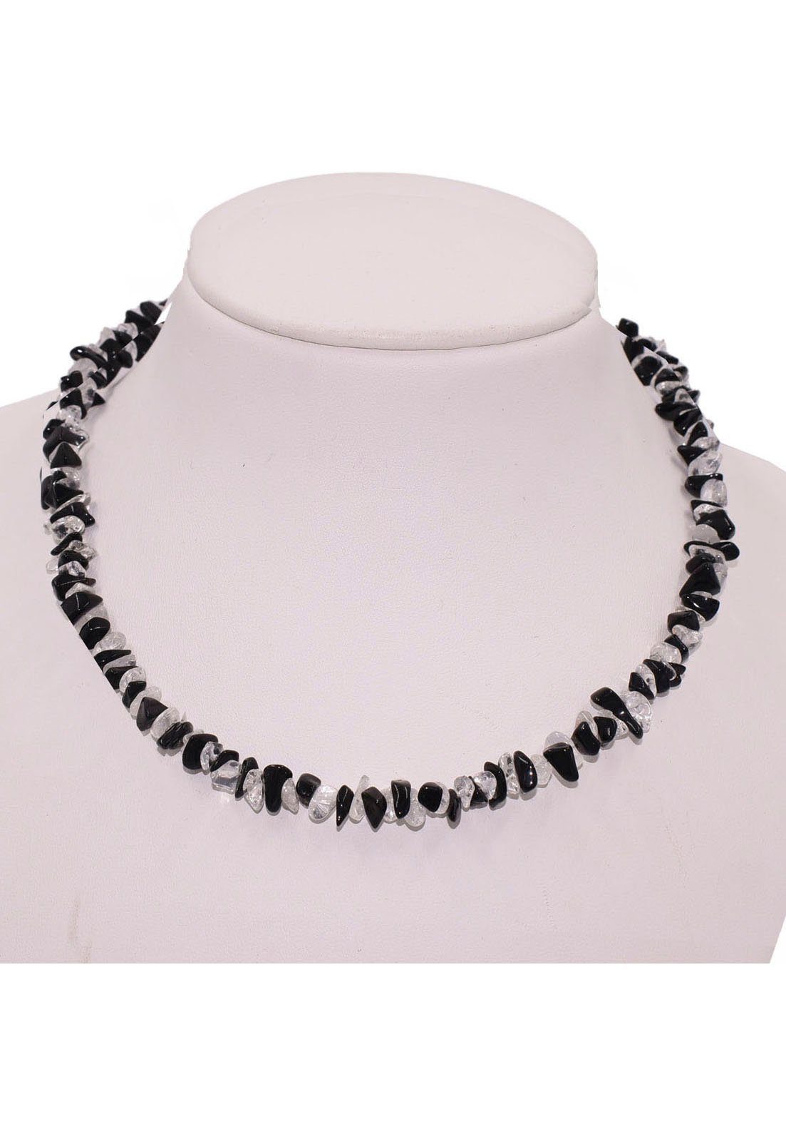 Firetti Collier Schmuck Geschenk Schmuck Geschenk, Made in Germany - mit Sodalith, Granat oder Onyx und Bergkristall