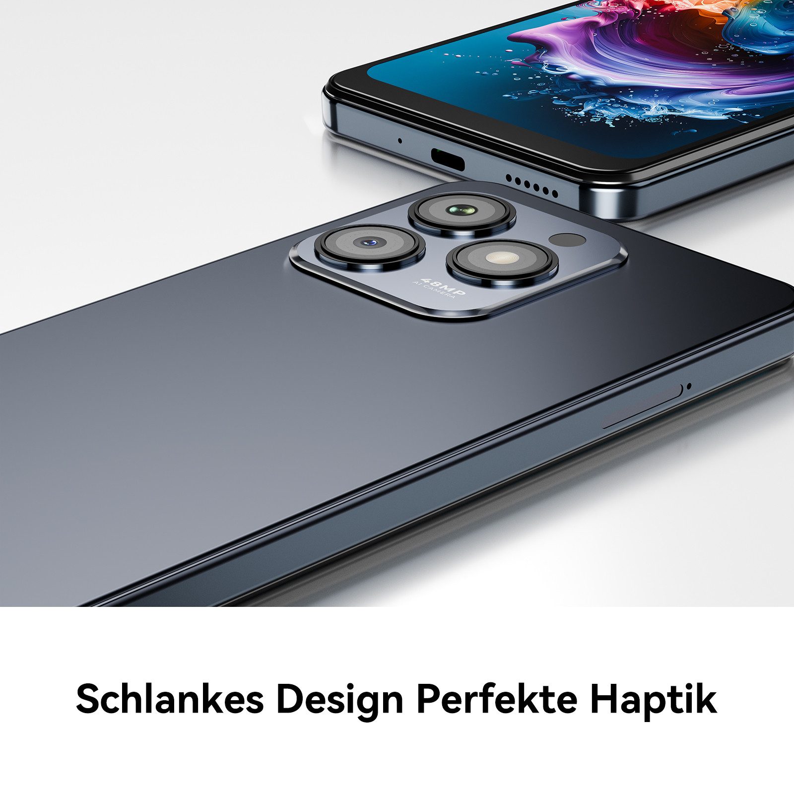 HOTWAV Note 13 Max Handy, 16+256 GB/1 TB Smartphone, Android handy, Smartphone (16,7 cm/6.8 Zoll, 256 GB Speicherplatz, 48 MP Kamera, Smartphone ohne Vertrag, Günstige Smartphone, 5160 mAh)