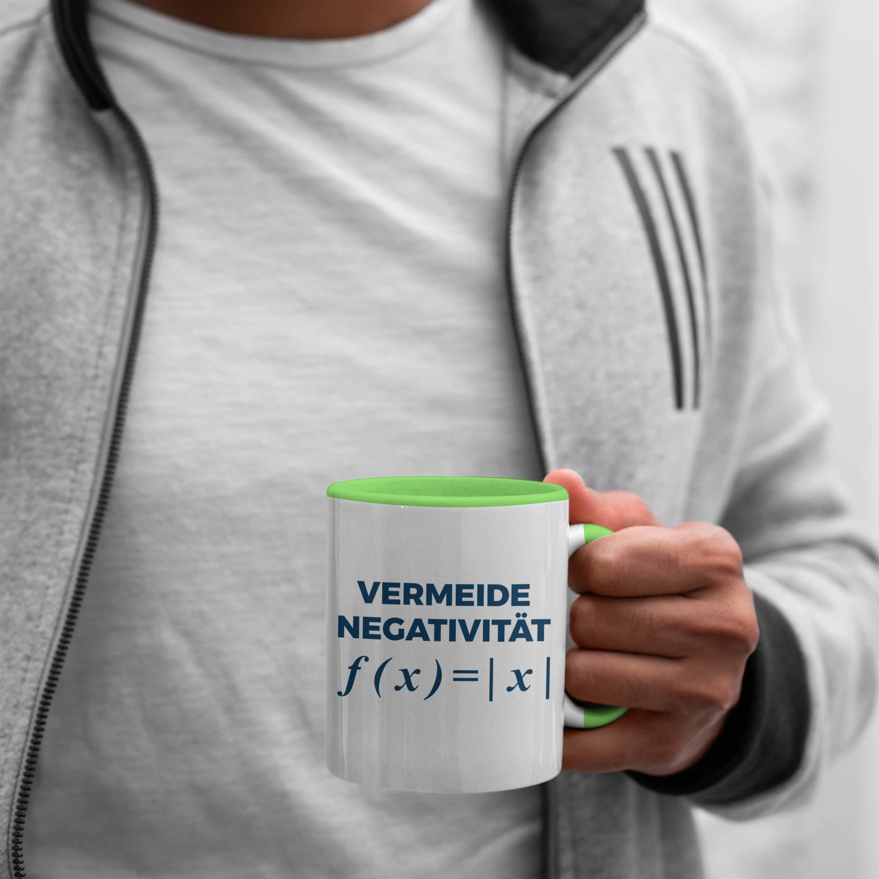 Geschenk Tassen Mathelehrer Trendation Mathematiker Physik Trendation Tasse Mathestudent Kaffeetasse Spruch Tasse Grün - Physiker Lustig