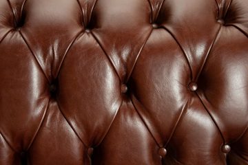 JVmoebel Chesterfield-Sofa Chesterfield Sofa 2 Sitzer Sofa Ledersofa Couchen 100% Leder Sofort, Made in Europe