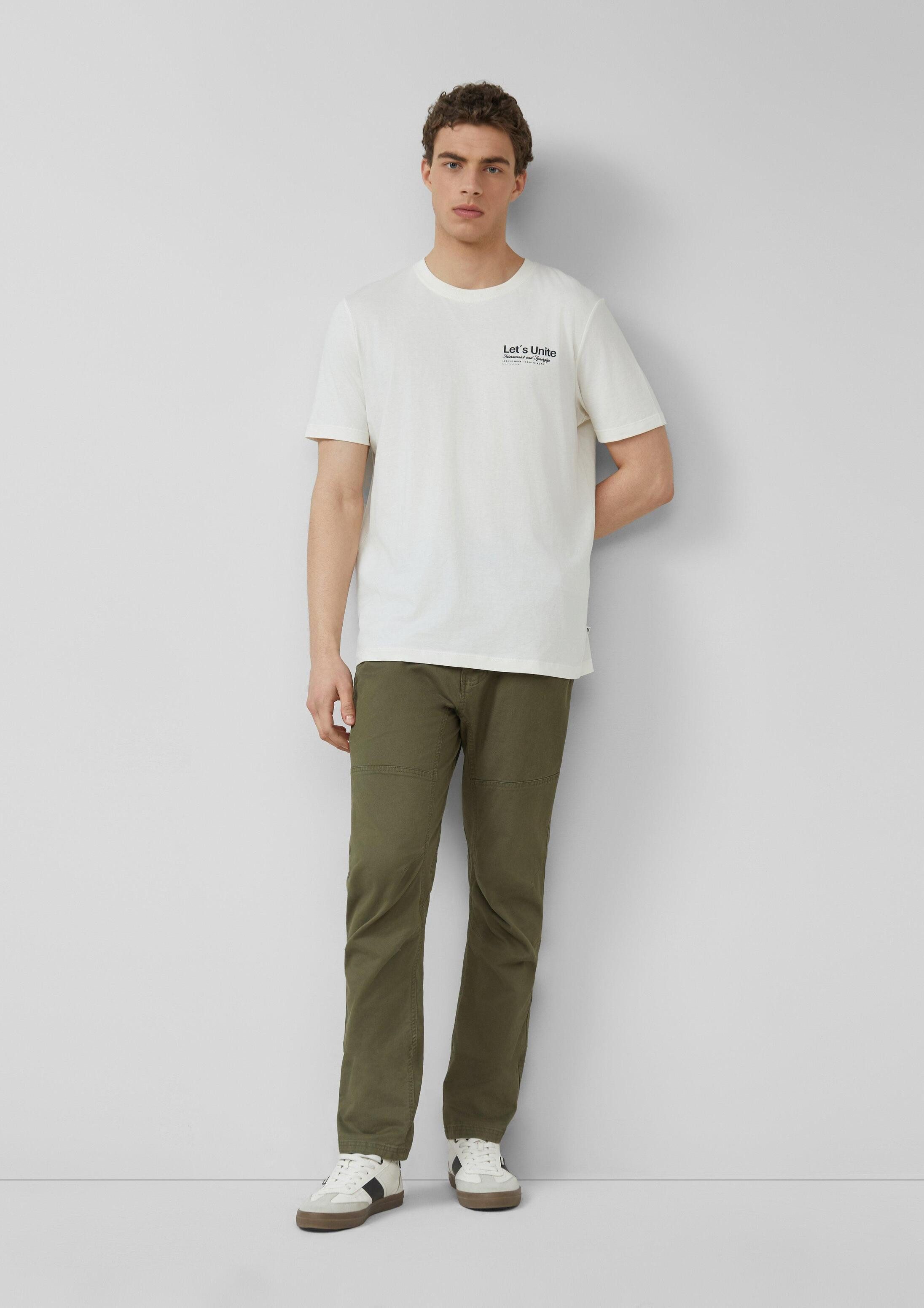 s.Oliver Chinos Hose SEATTLE Seattle: Chino im Worker-Style mit Komfortbund aus Baumwollstretch