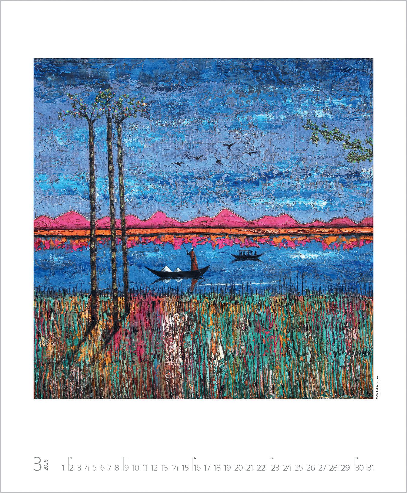  Korsch Verlag Kunstkalender Korsch Kalender Horizonte 2026 Bildidee 