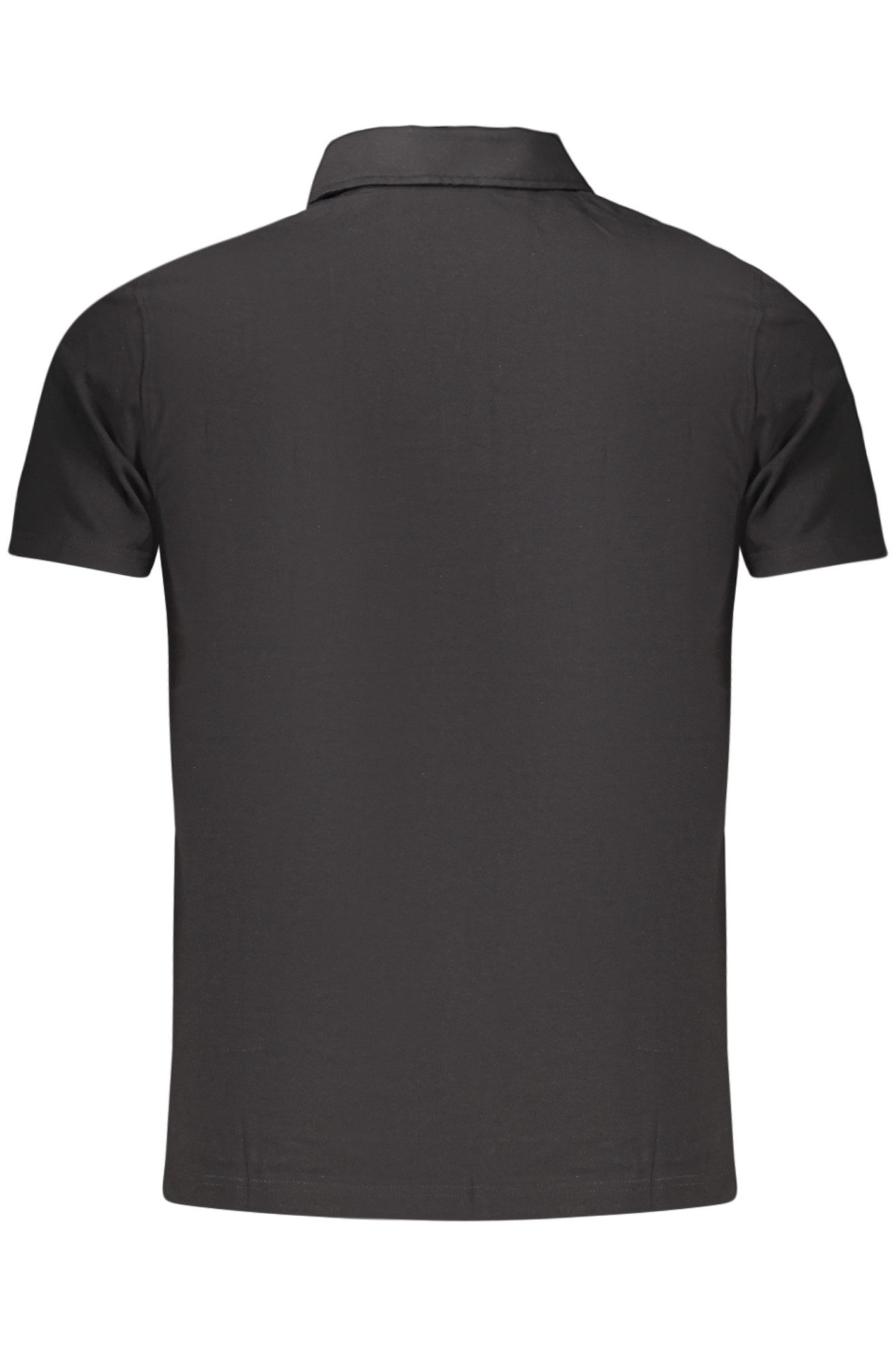 GUESS JEANS Poloshirt Herren Bio-Baumwolle Slim Fit Poloshirt Schwarz mit