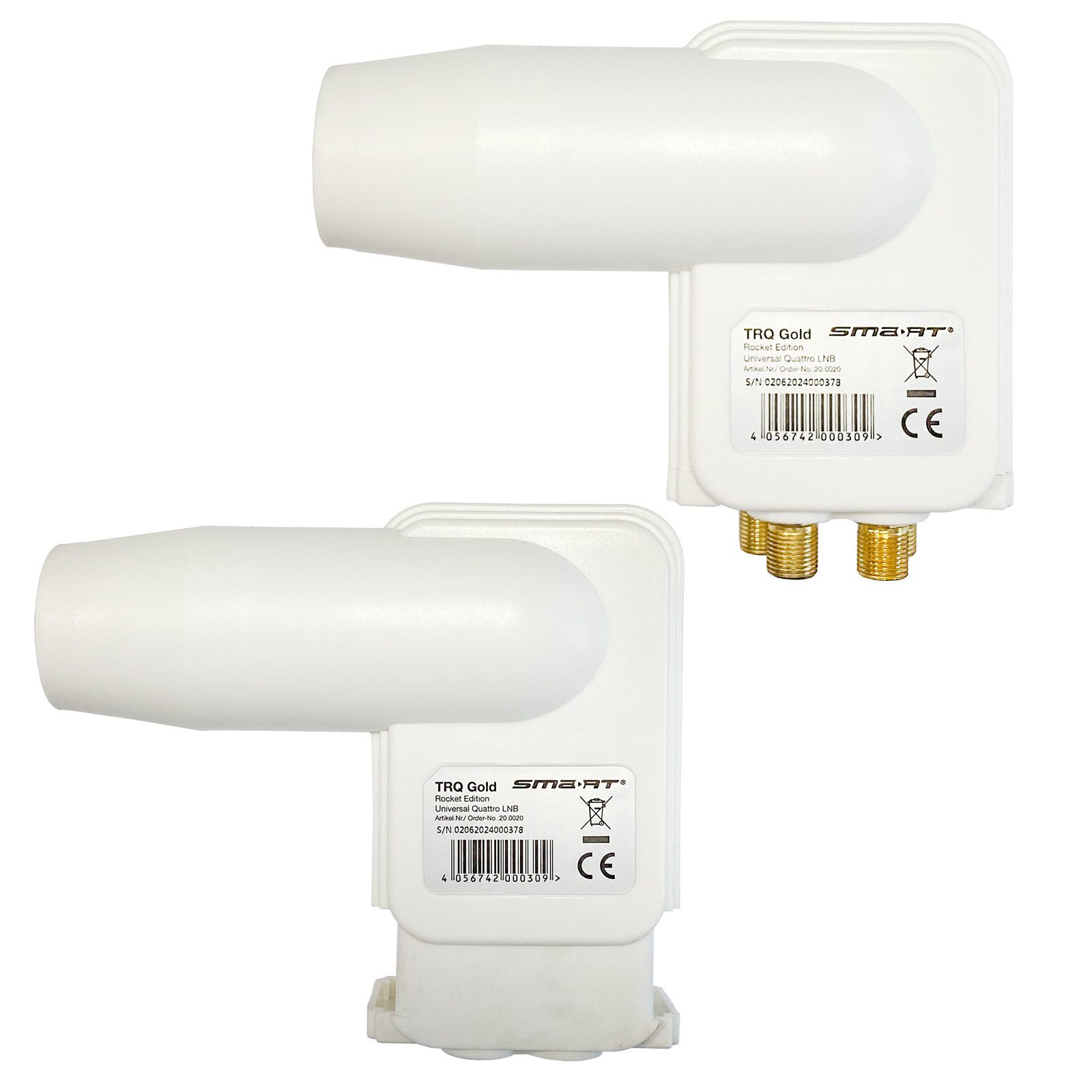 HB-DIGITAL Smart Titanium TRQ Rocket Quattro LNB Universal-Quattro-LNB