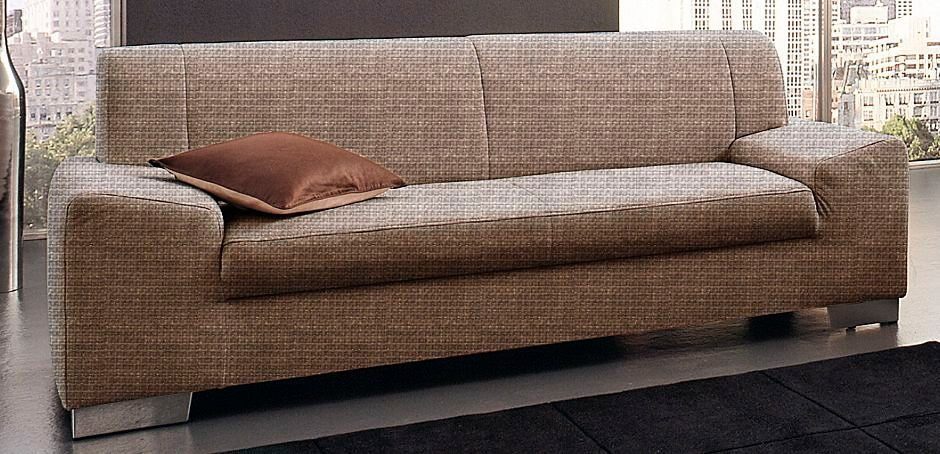 DOMO collection 3-Sitzer "Alisson zeitlose Formensprache, modern flache Arm günstig online kaufen