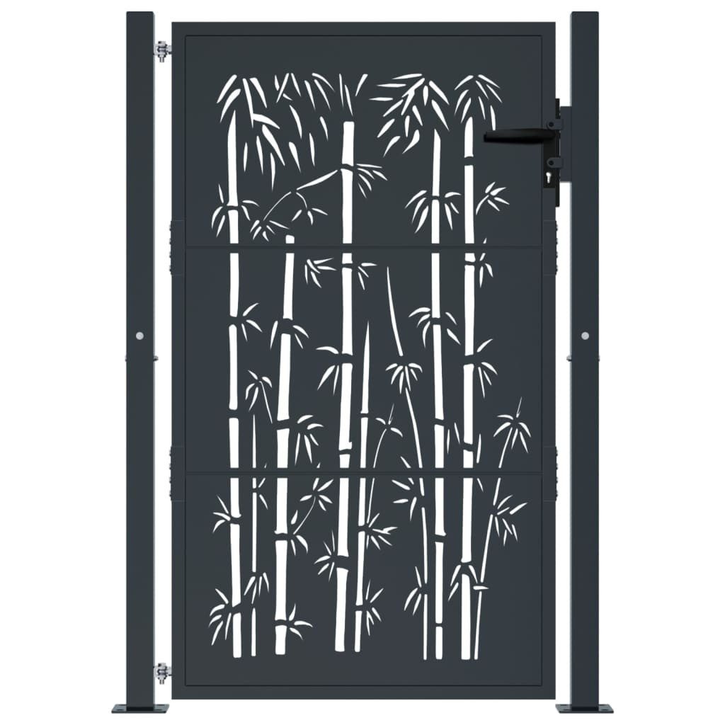 vidaXL Gartentor Gartentor Anthrazit 105x155 cm günstig online kaufen