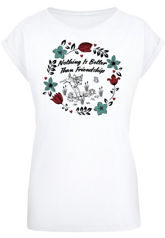 F4NT4STIC T-Shirt Disney Bambi Nothing Is Better Than Friendship Premium  Qualität