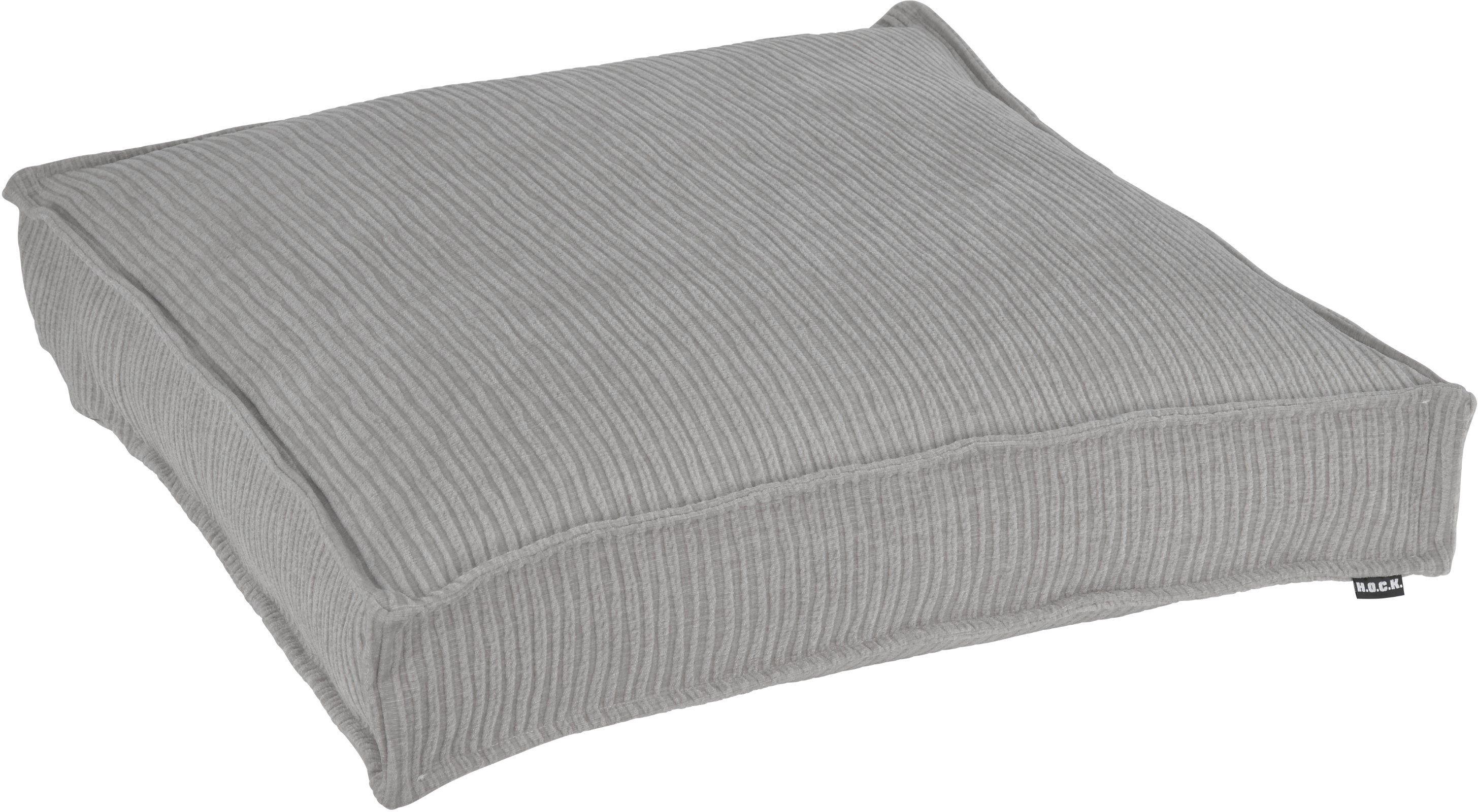 H.O.C.K. Напольные подушки Jonny, Cordkissen inkl. Füllung, 60x60x10cm, Напольные подушки, strukturiert