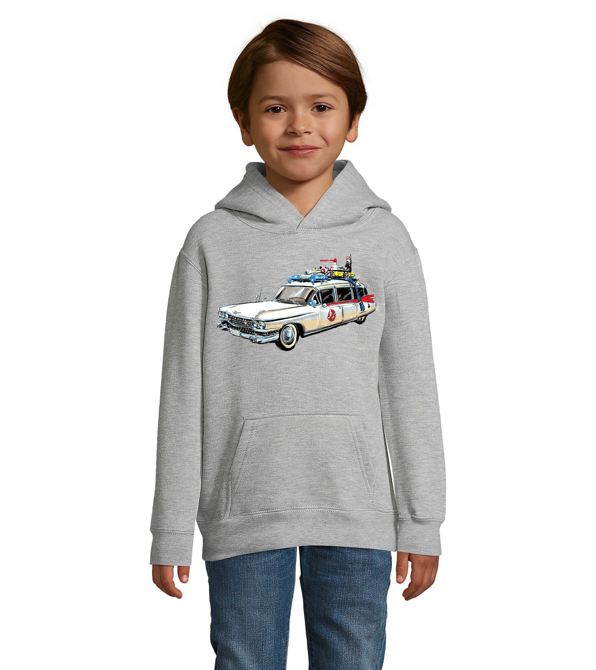 Hoodie Kinder Jungen & Mädchen Ghostbusters Auto Geisterjäger Geister Film