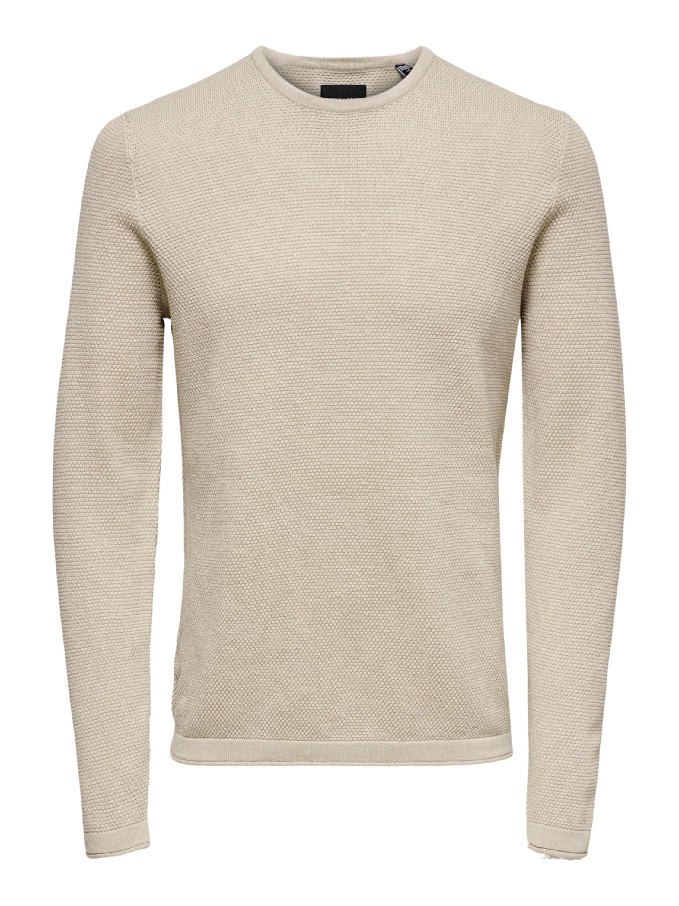 Only & Sons   Pullover ONSPANTER LIFE 12 STRUC CREW KNIT günstig online kaufen