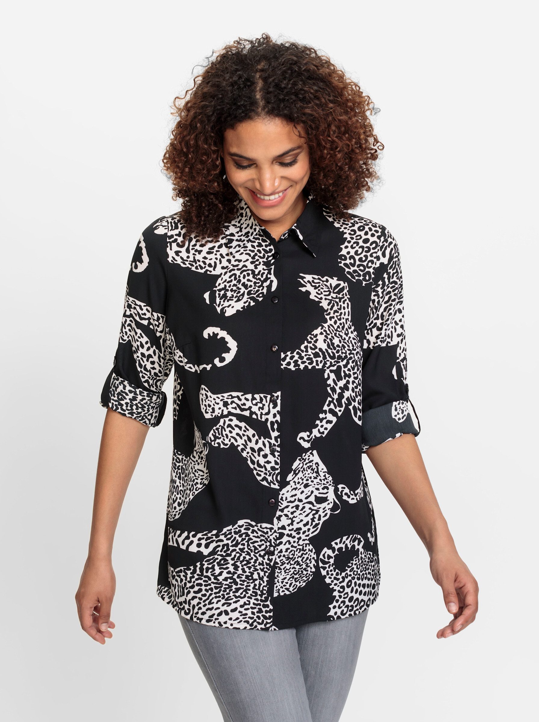 Klassische Bluse Bluse