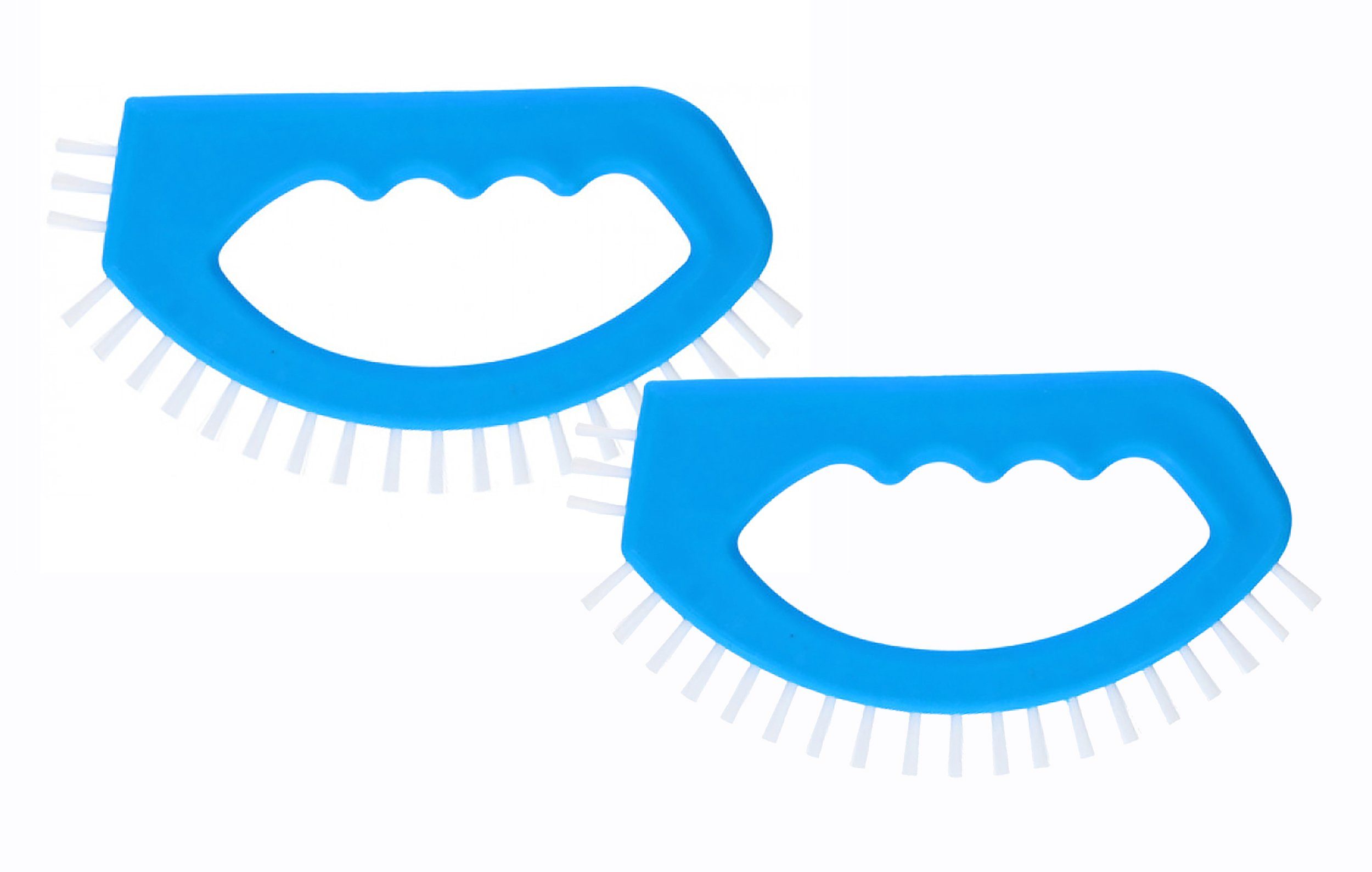 Lifetime Fugenbürste 2x FUGENBÜRSTE 17,5 cm Blau Fugenbürsten Fugenreinigung Fliesen 01, (2-tlg), Fugen Bürste