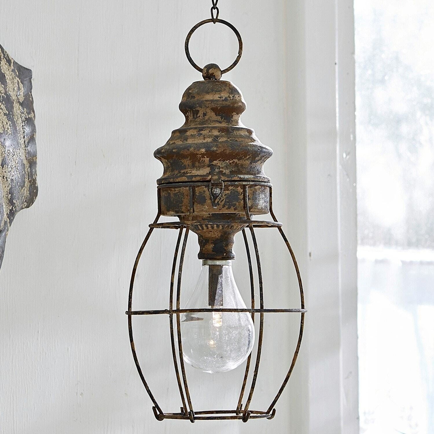 Mirabeau LED Laterne LED-Laterne Hemsboro antikbraun günstig online kaufen