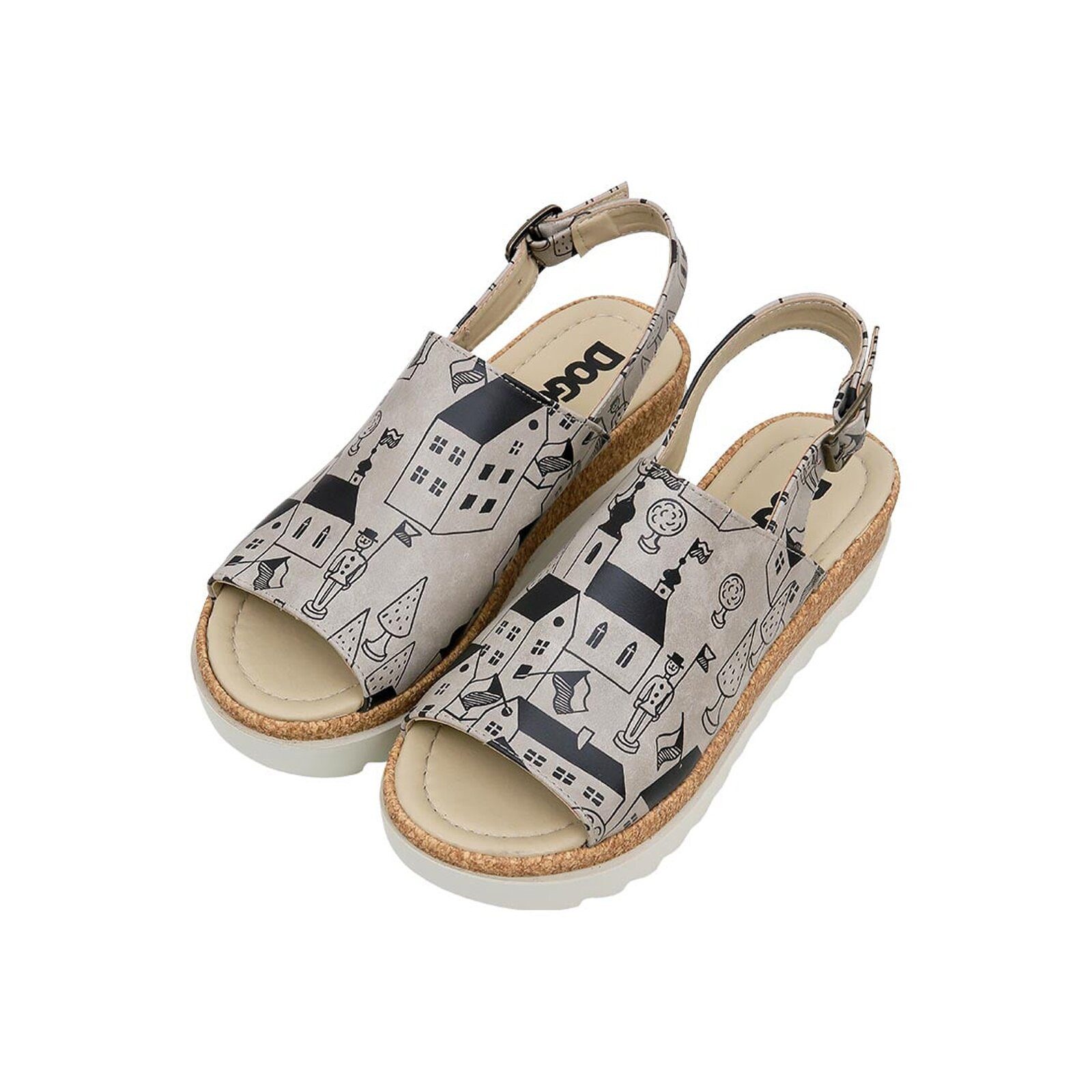 DOGO Gigi Sandale Toy Houses Damen Sandalen Sandalette Handgefertigt