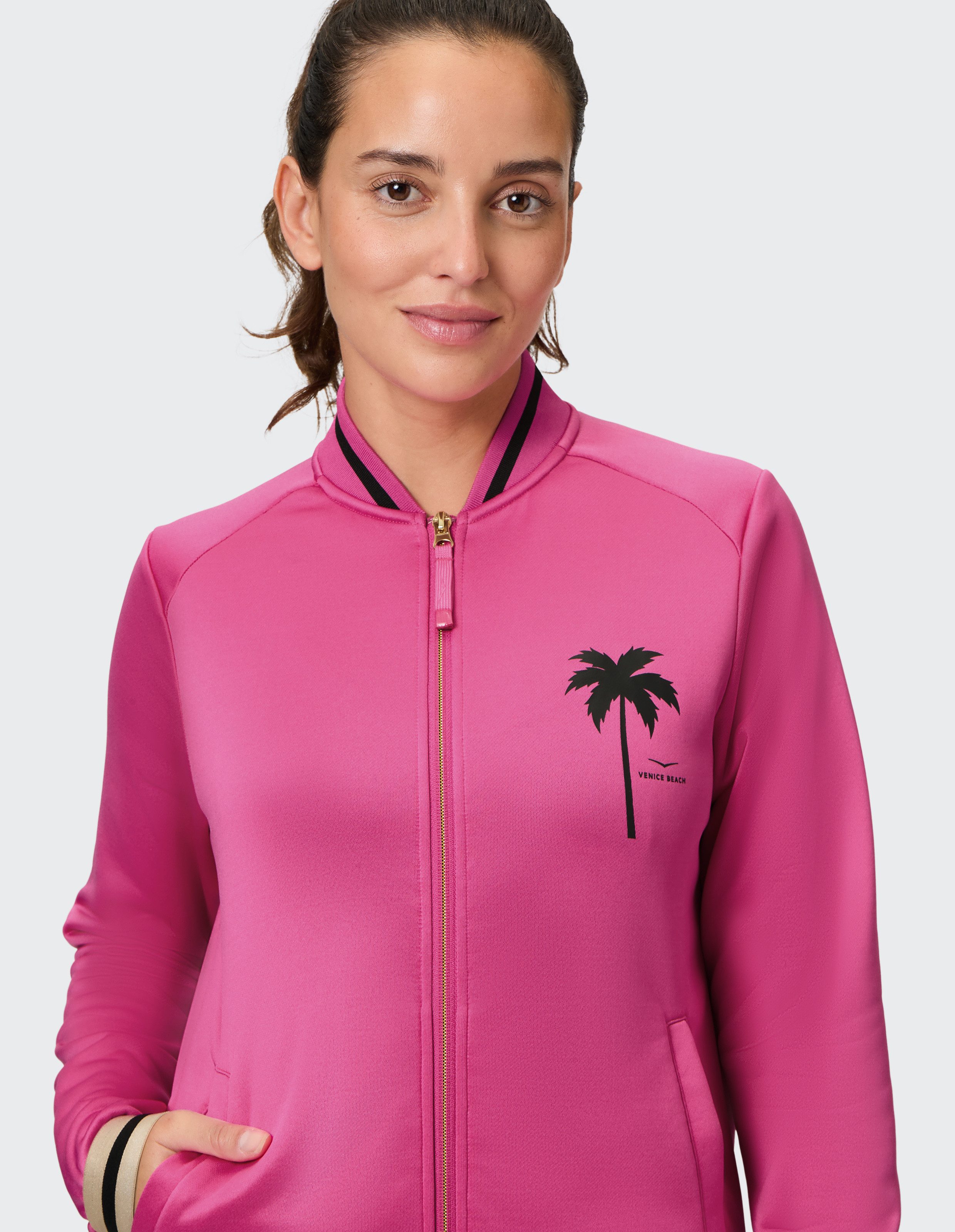 Venice Beach Sweatjacke BOMBERJACKE MONICA