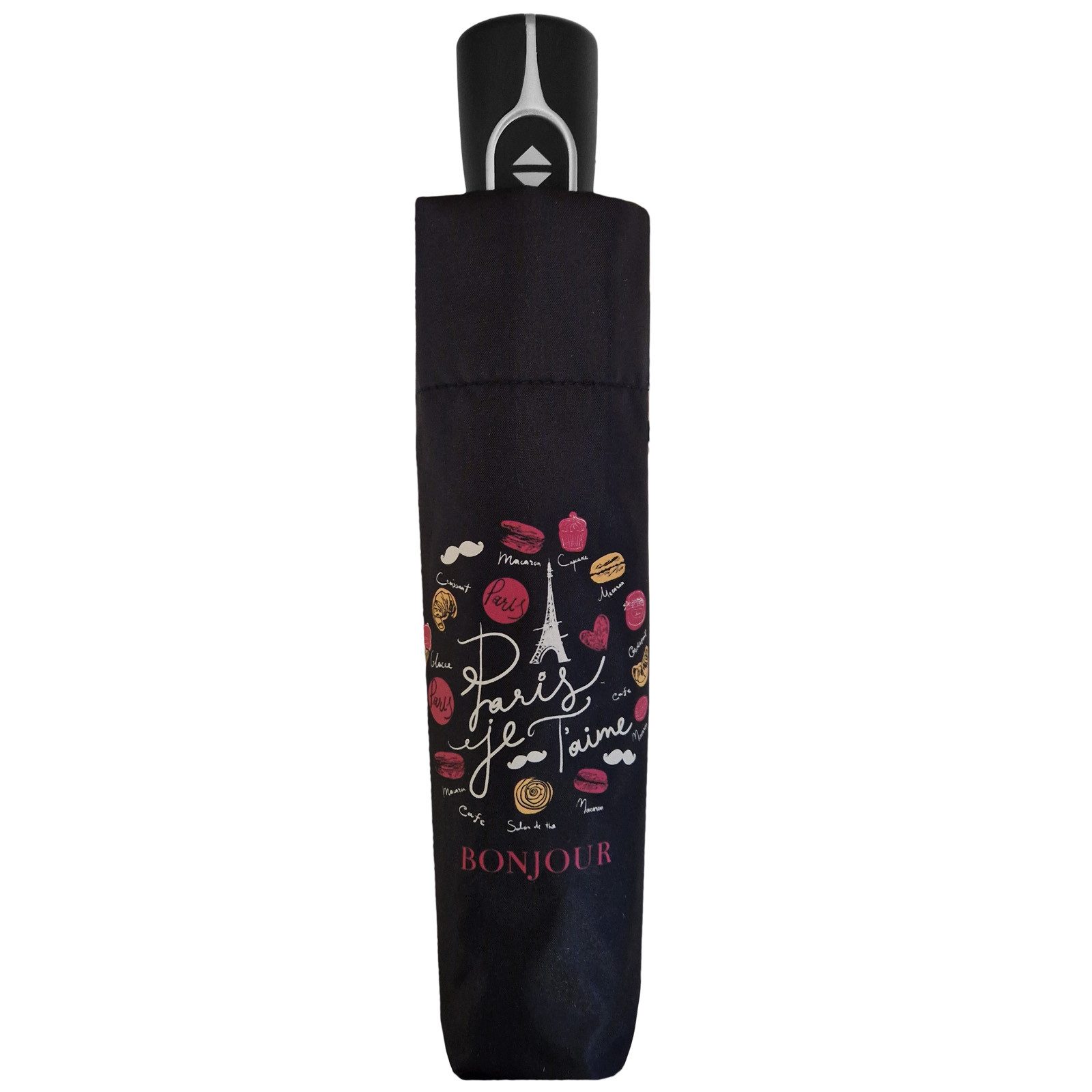 doppler® Taschenregenschirm Fiber Magic Paris je Taime Automatik Regenschir günstig online kaufen