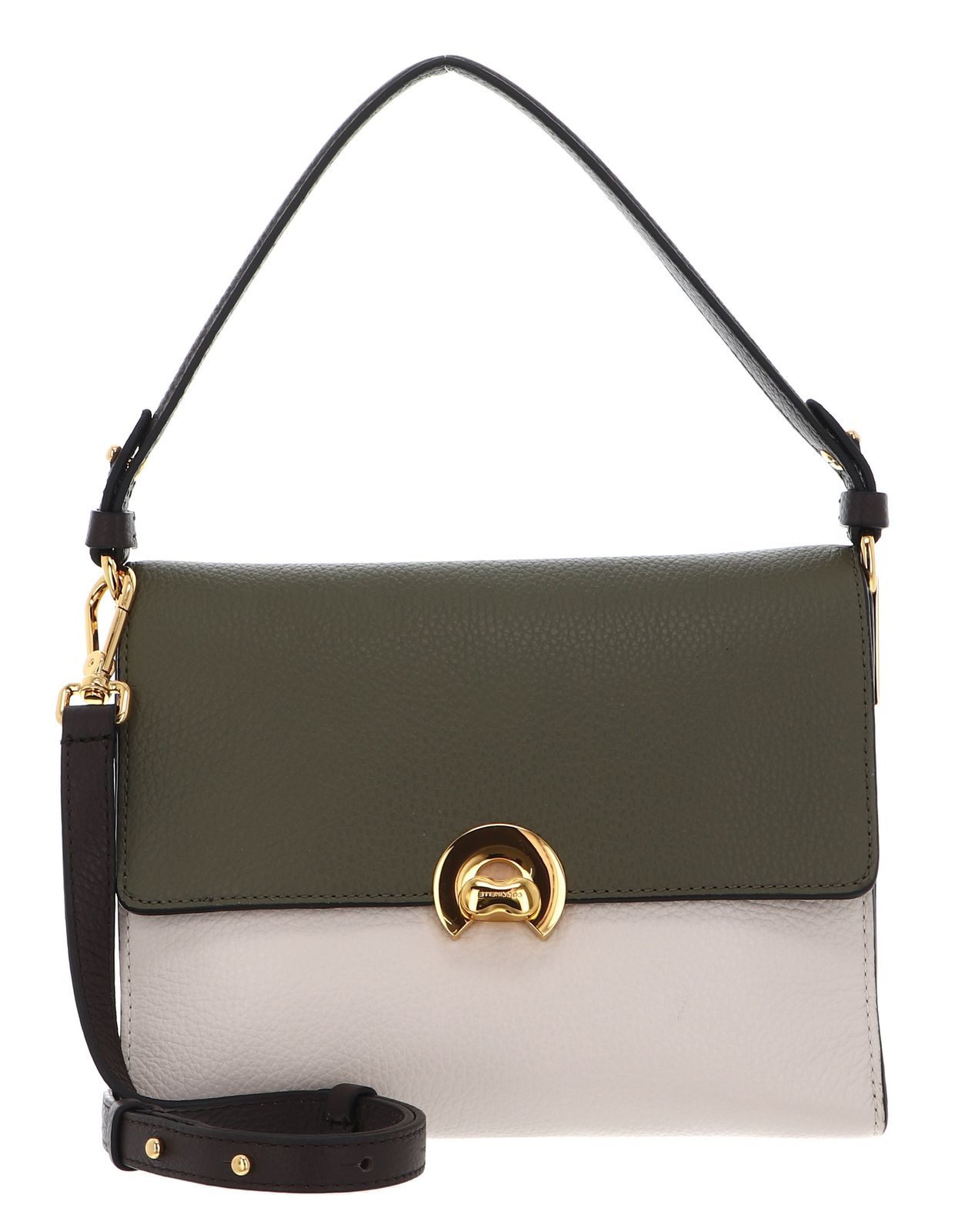 COCCINELLE Handtasche Handbag Grained Leather, aus echtem Rindsleder