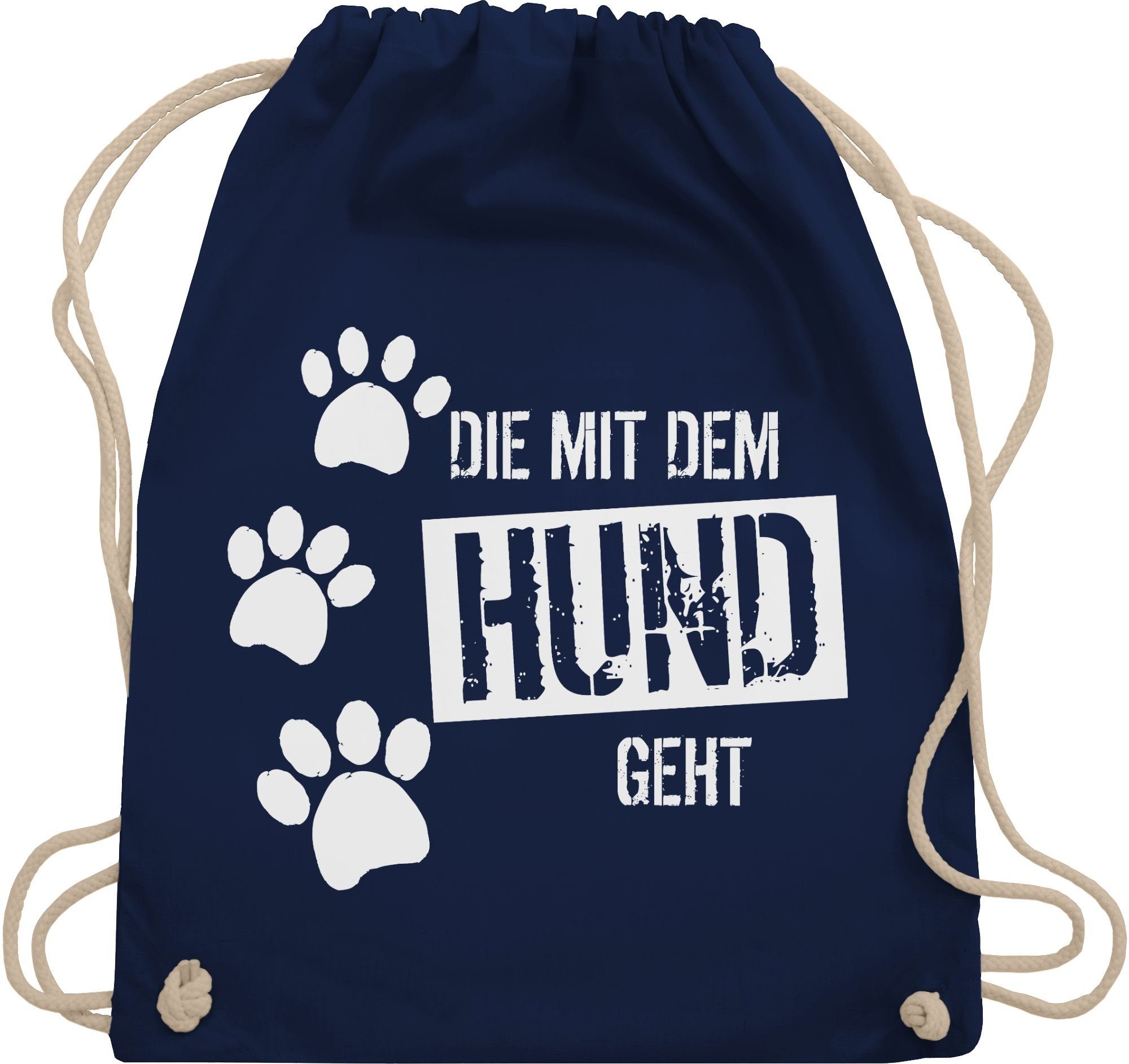 Turnbeutel Die mit dem Hund geht