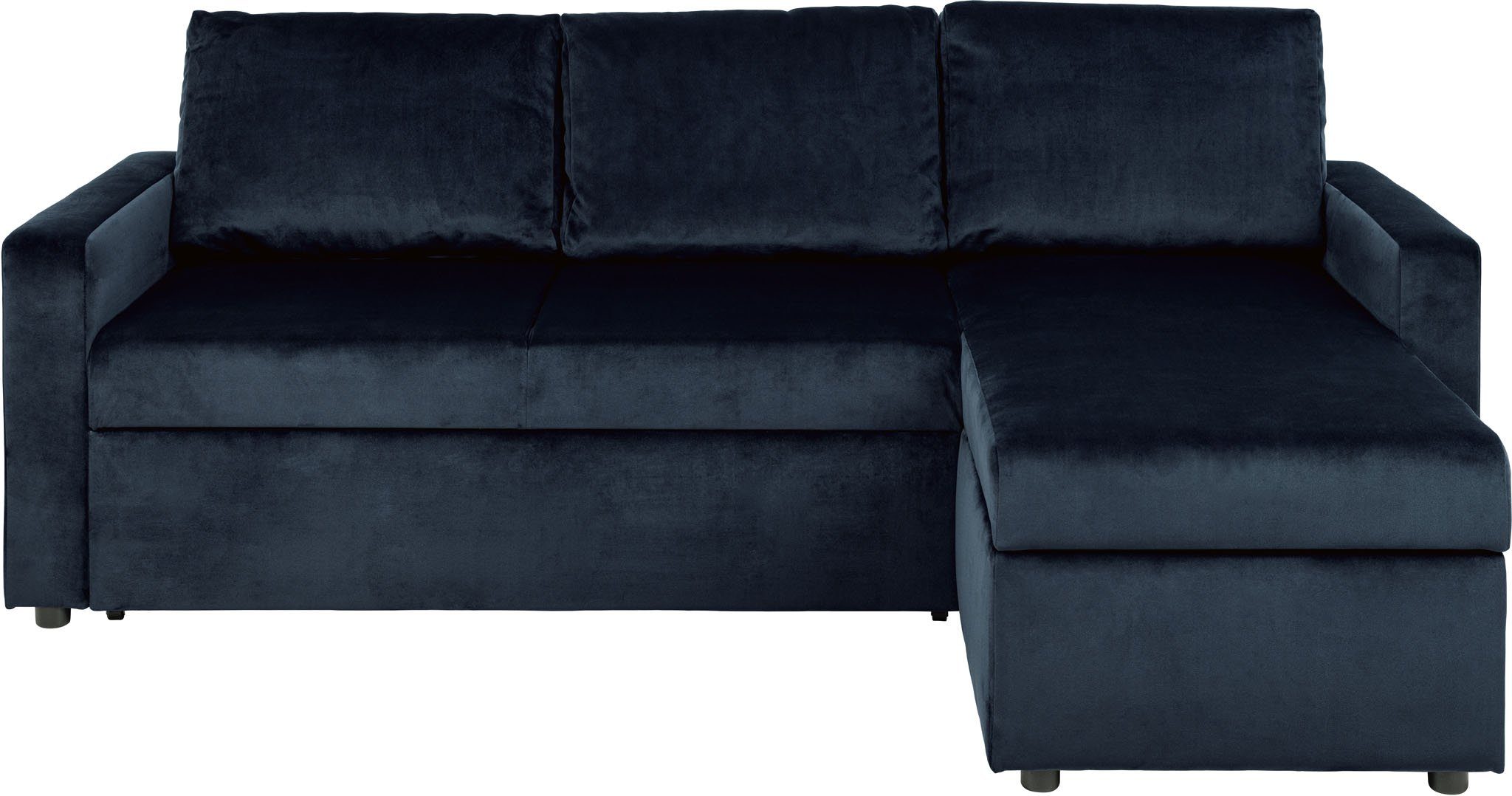 Sacramento ebuy24 wendbar, Grau versteck Chaiselong Schlafsofa Schlafsofa